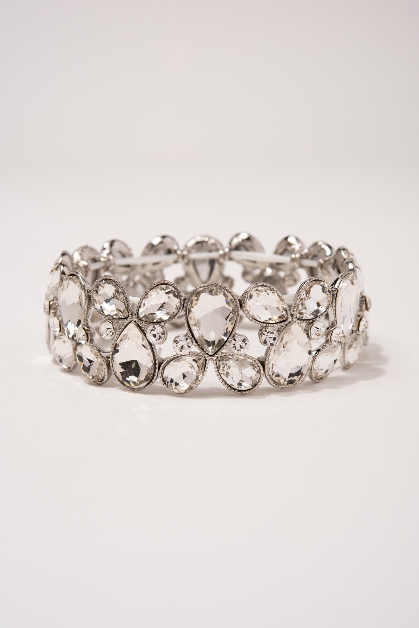 Jasmine Rhinestone Statement Bracelet