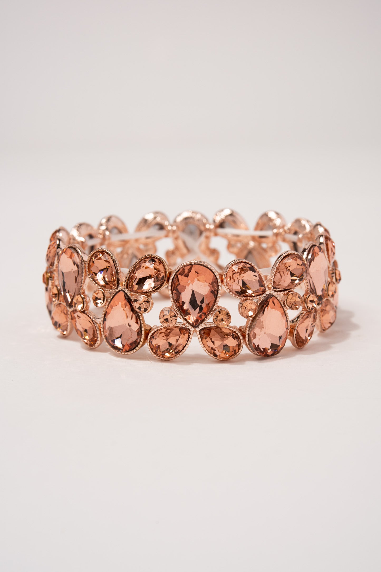 Jasmine Rhinestone Statement Bracelet