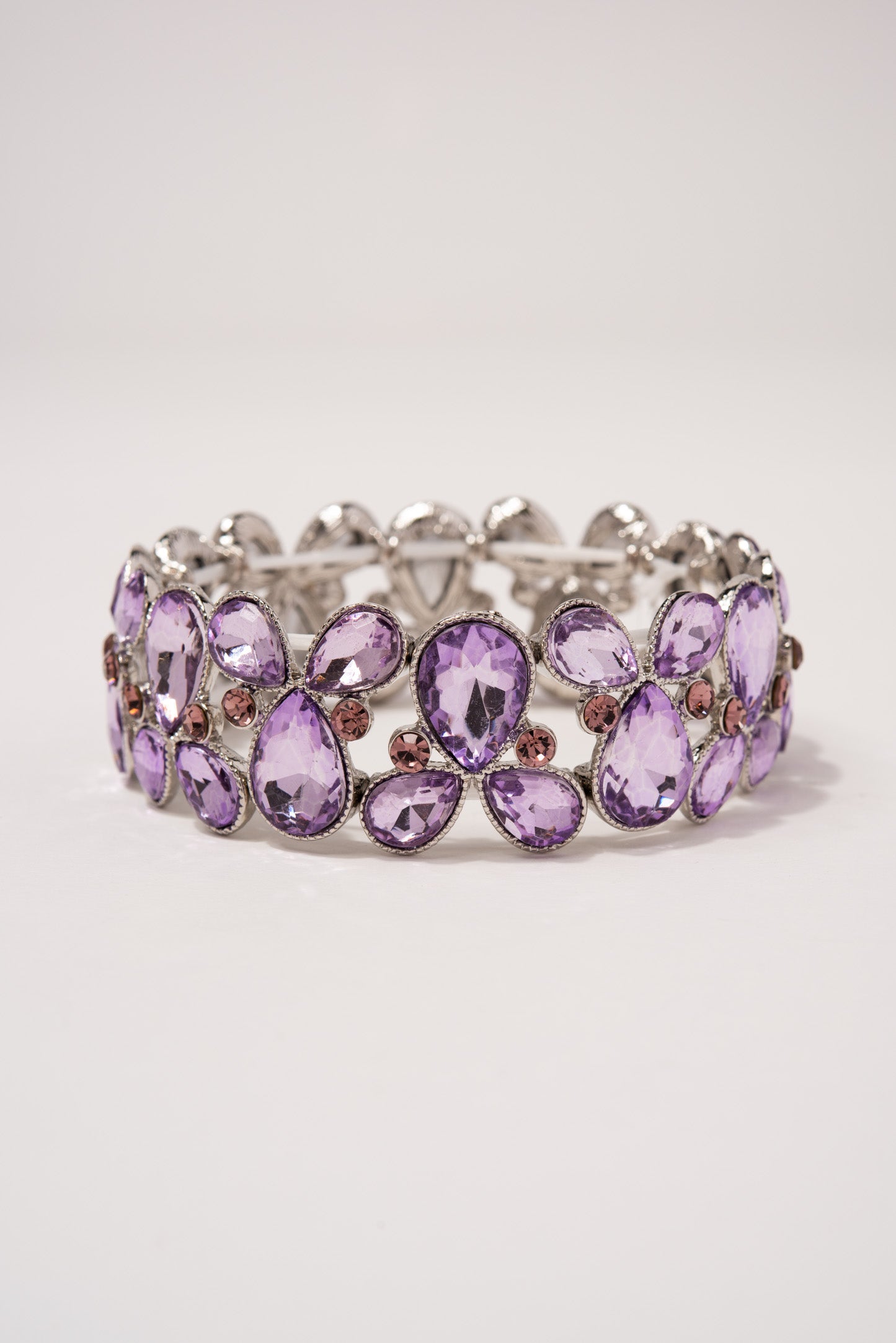 Jasmine Rhinestone Statement Bracelet