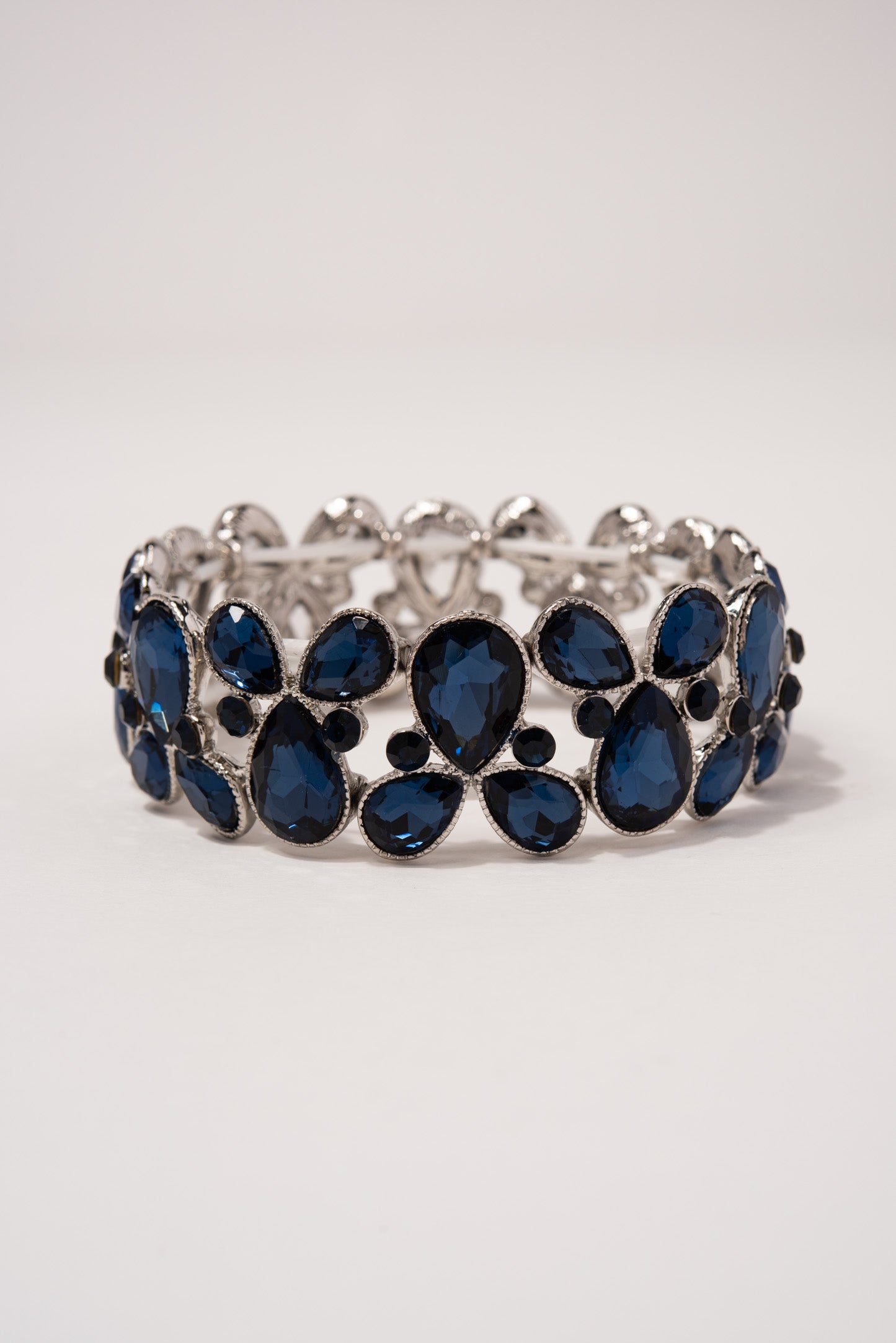 Jasmine Rhinestone Statement Bracelet