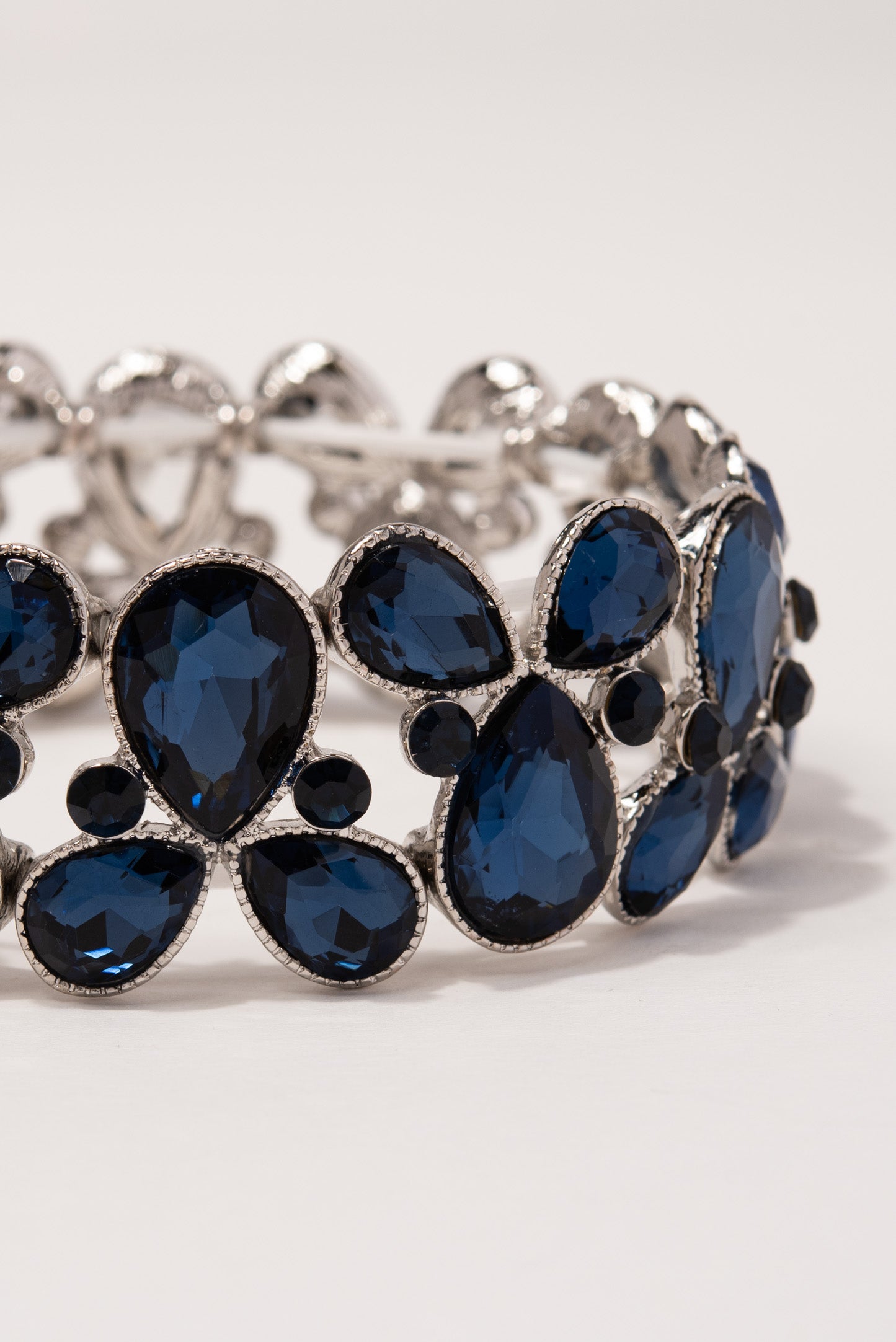 Jasmine Rhinestone Statement Bracelet