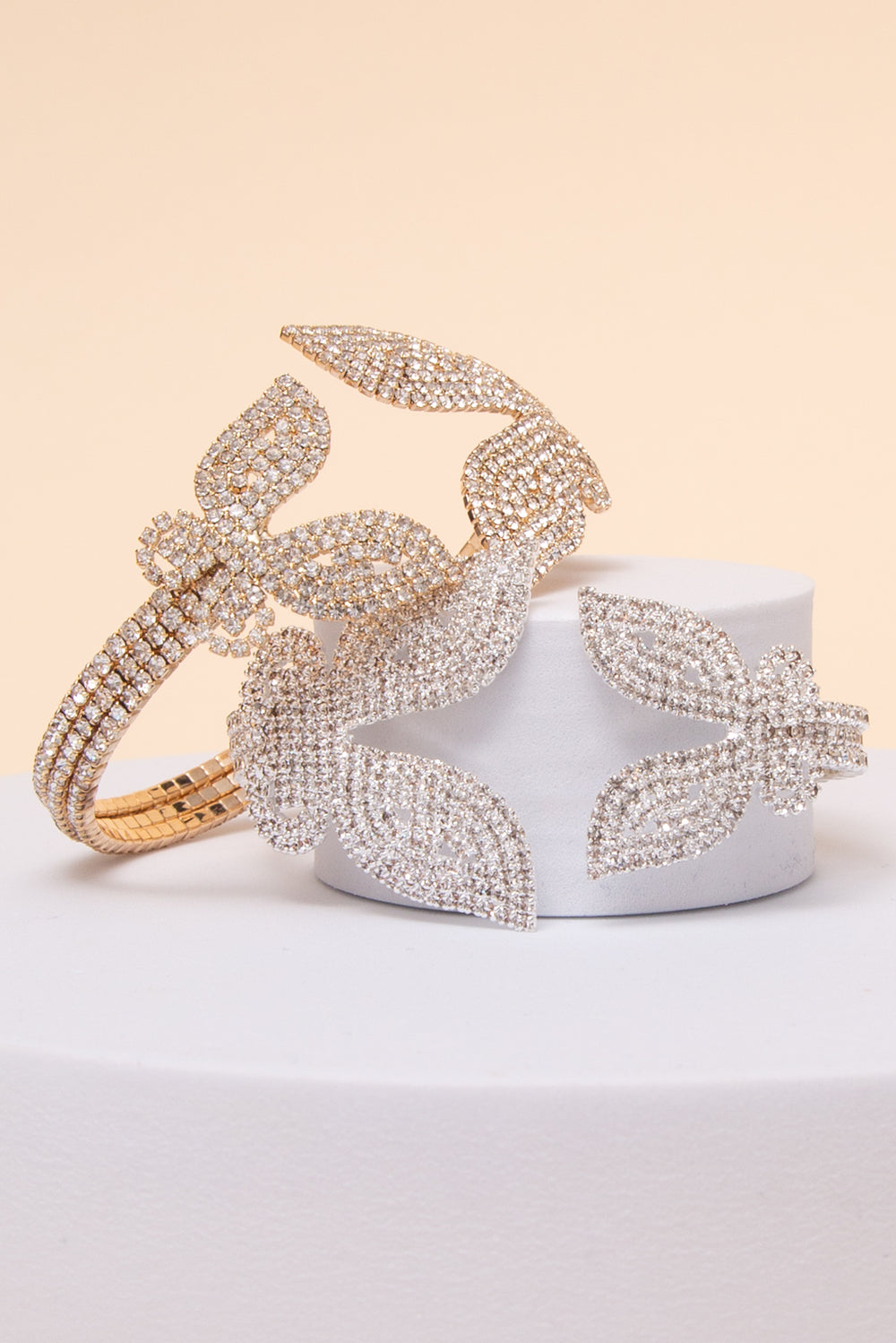 Diana Heart Cut Cubic Zirconia Tennis Bracelet