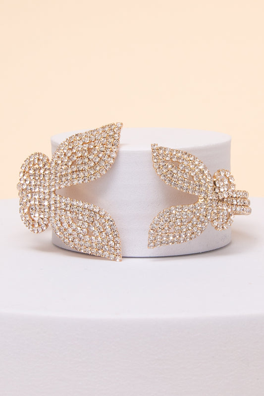 Diana Heart Cut Cubic Zirconia Tennis Bracelet | Gold