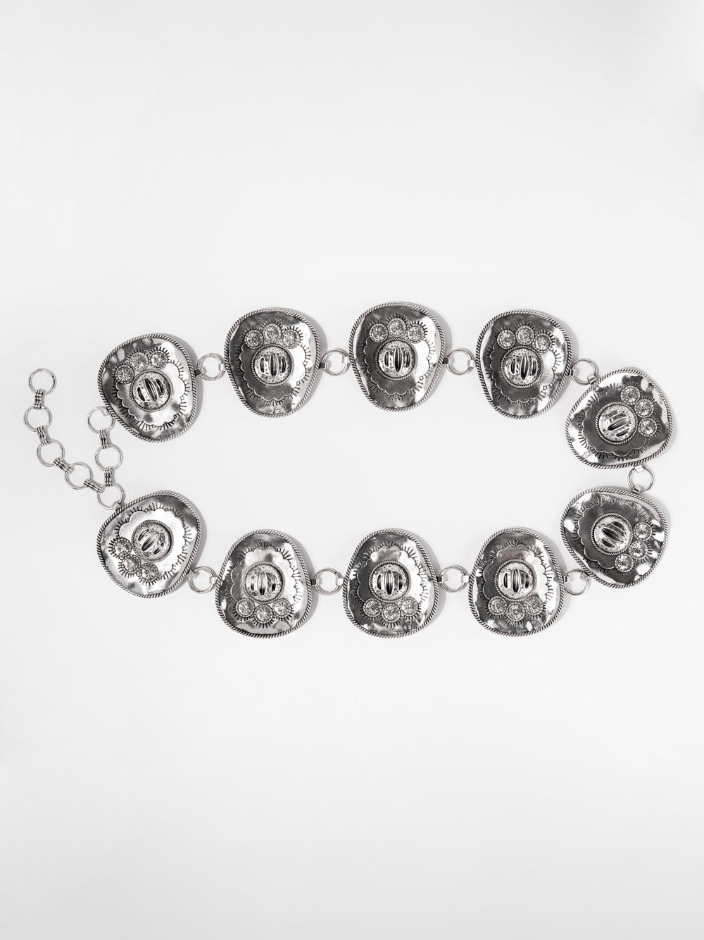 Onyx Western Cowboy Hat Chain Belt