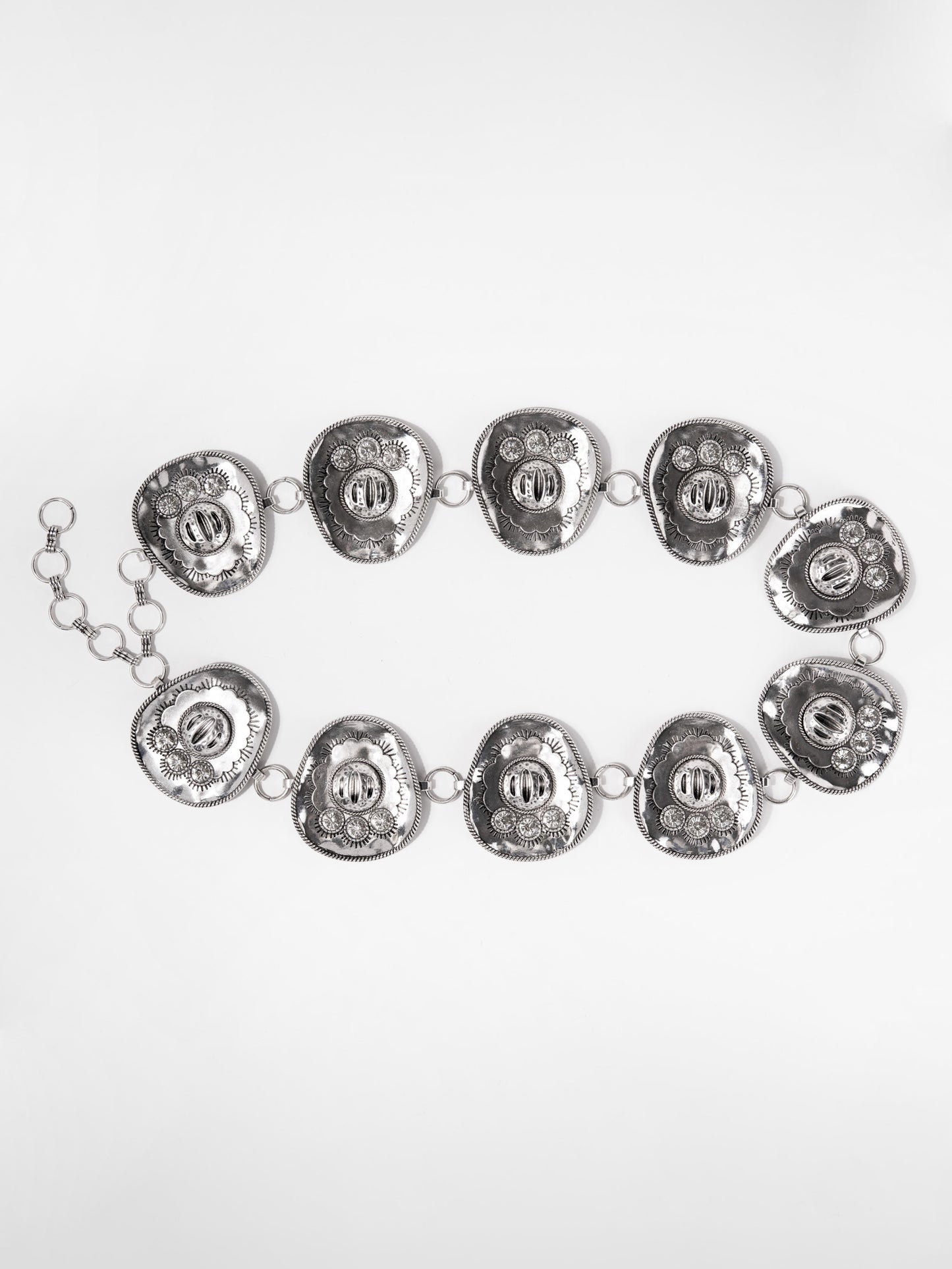 Onyx Western Cowboy Hat Chain Belt