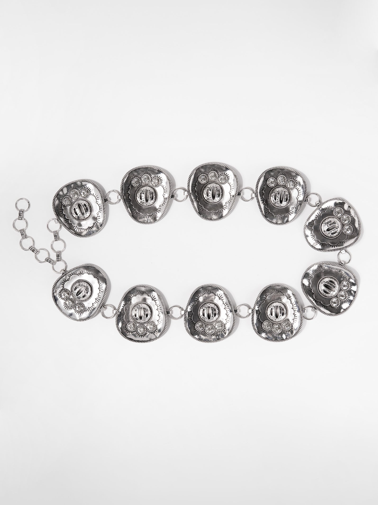 Onyx Western Cowboy Hat Chain Belt