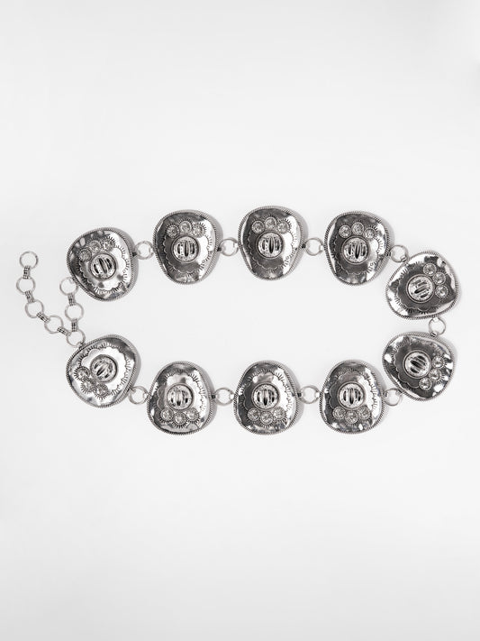 Onyx Western Cowboy Hat Chain Belt