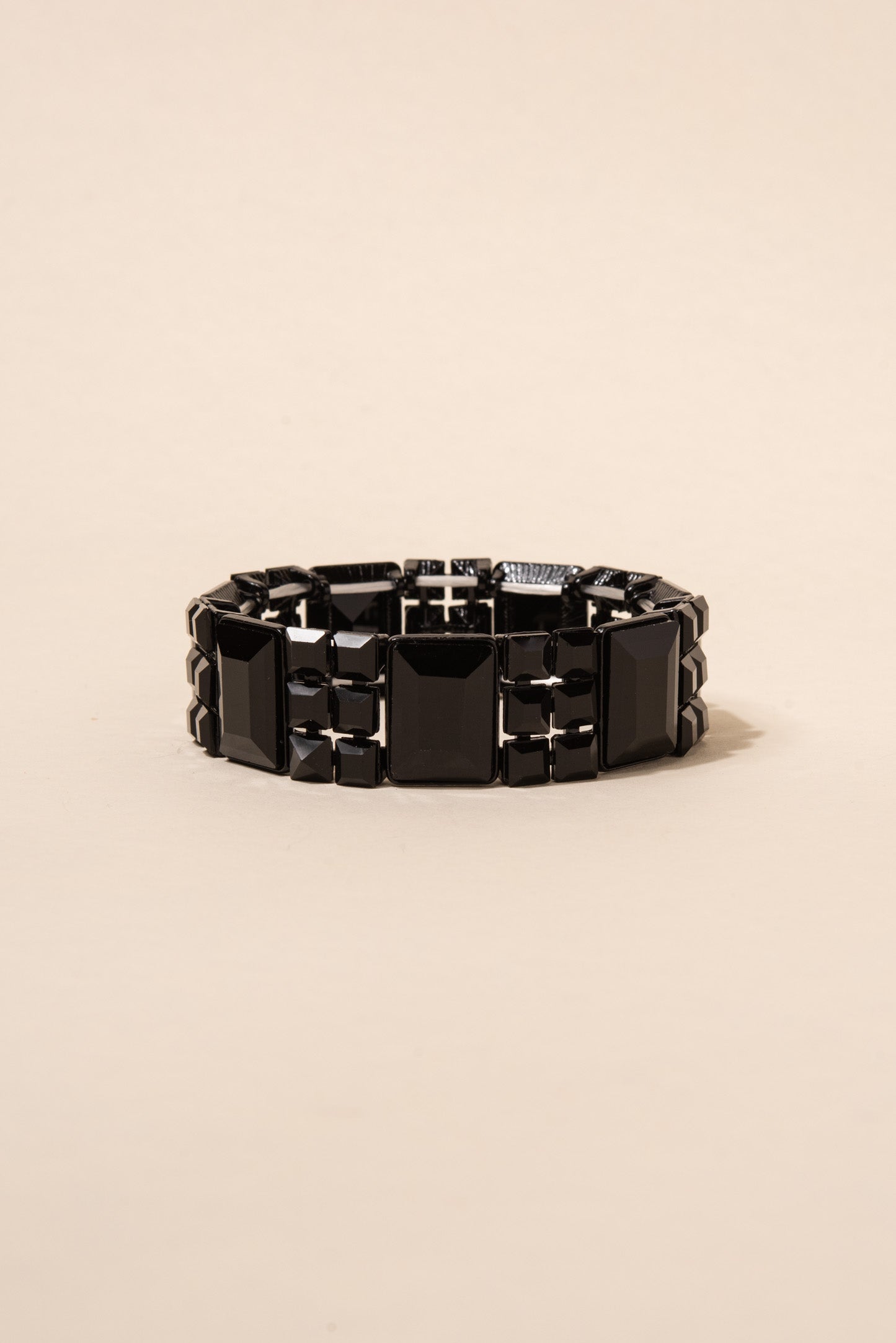 Layla Square Rhinestone Bracelet