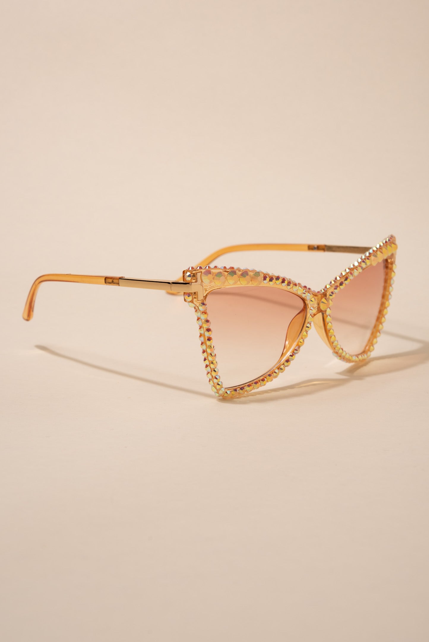 Kate Cat-Eye Rhinestone Sunglasses