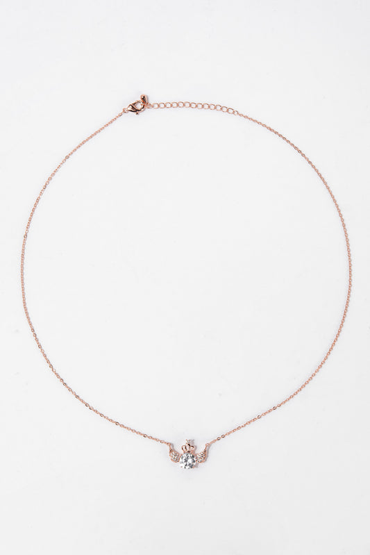 Tiffany Bezzle CZ Gold Plated Necklace