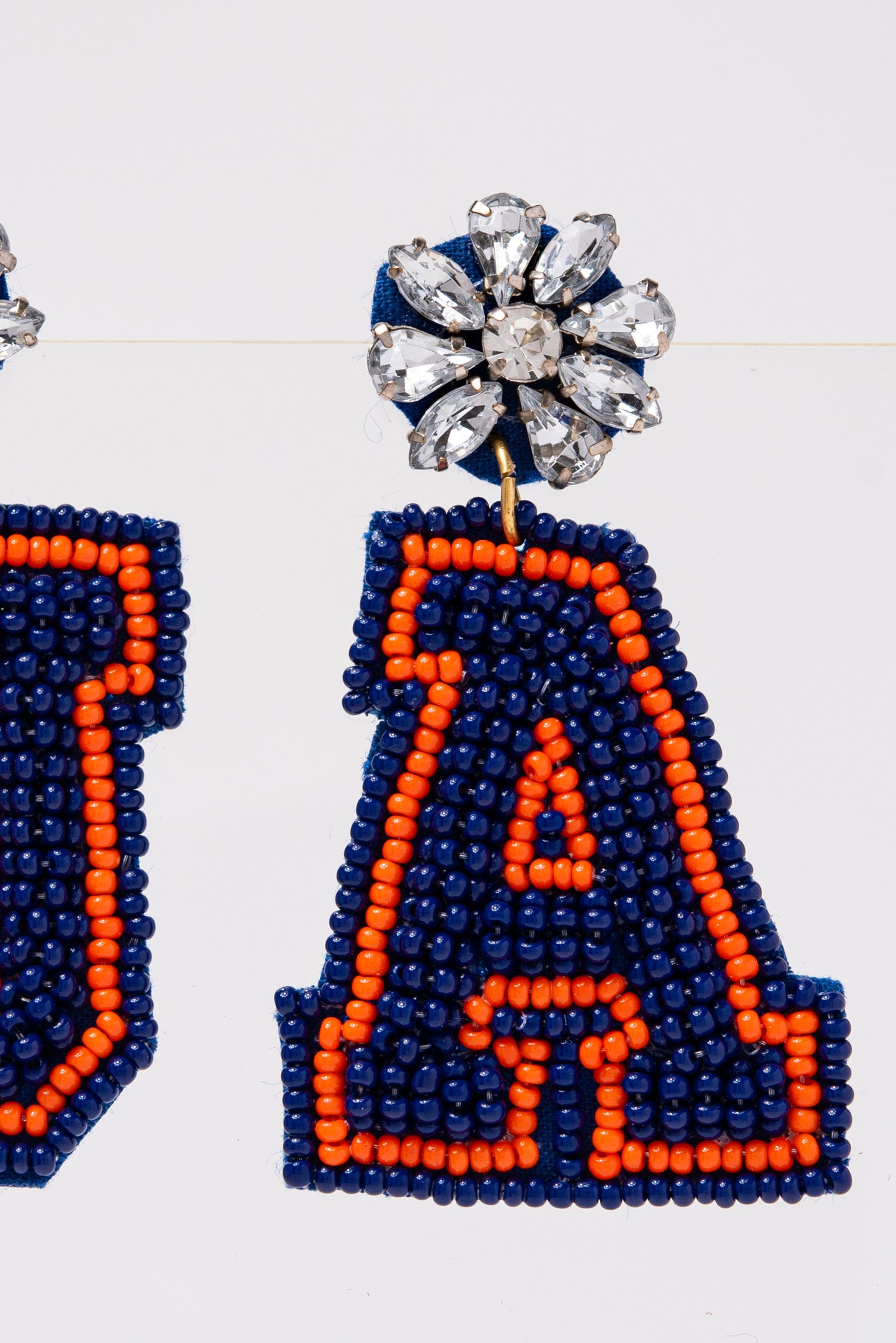 UA University Beaded Dangle Earrings