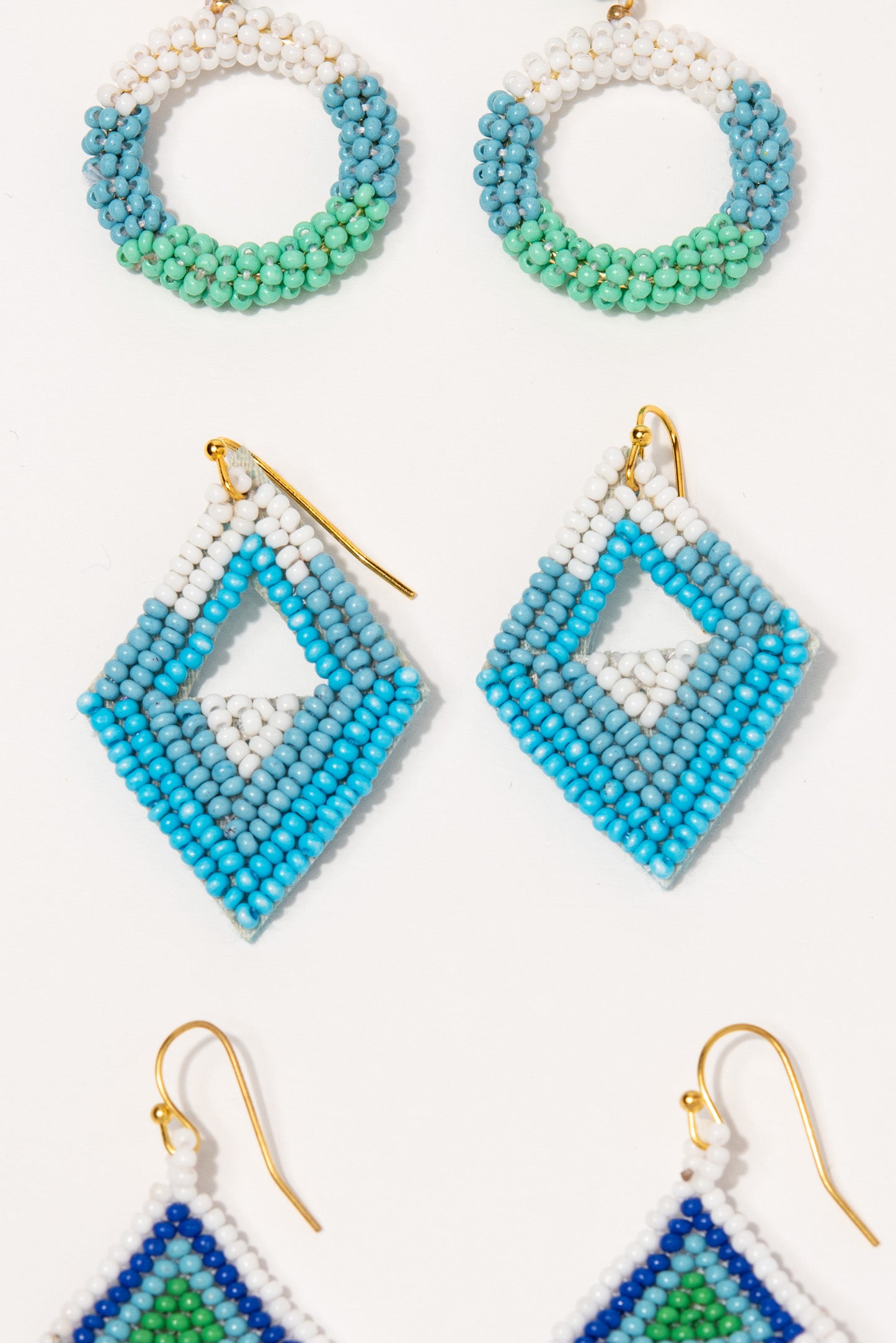 Maya Beaded Dangle Earrings