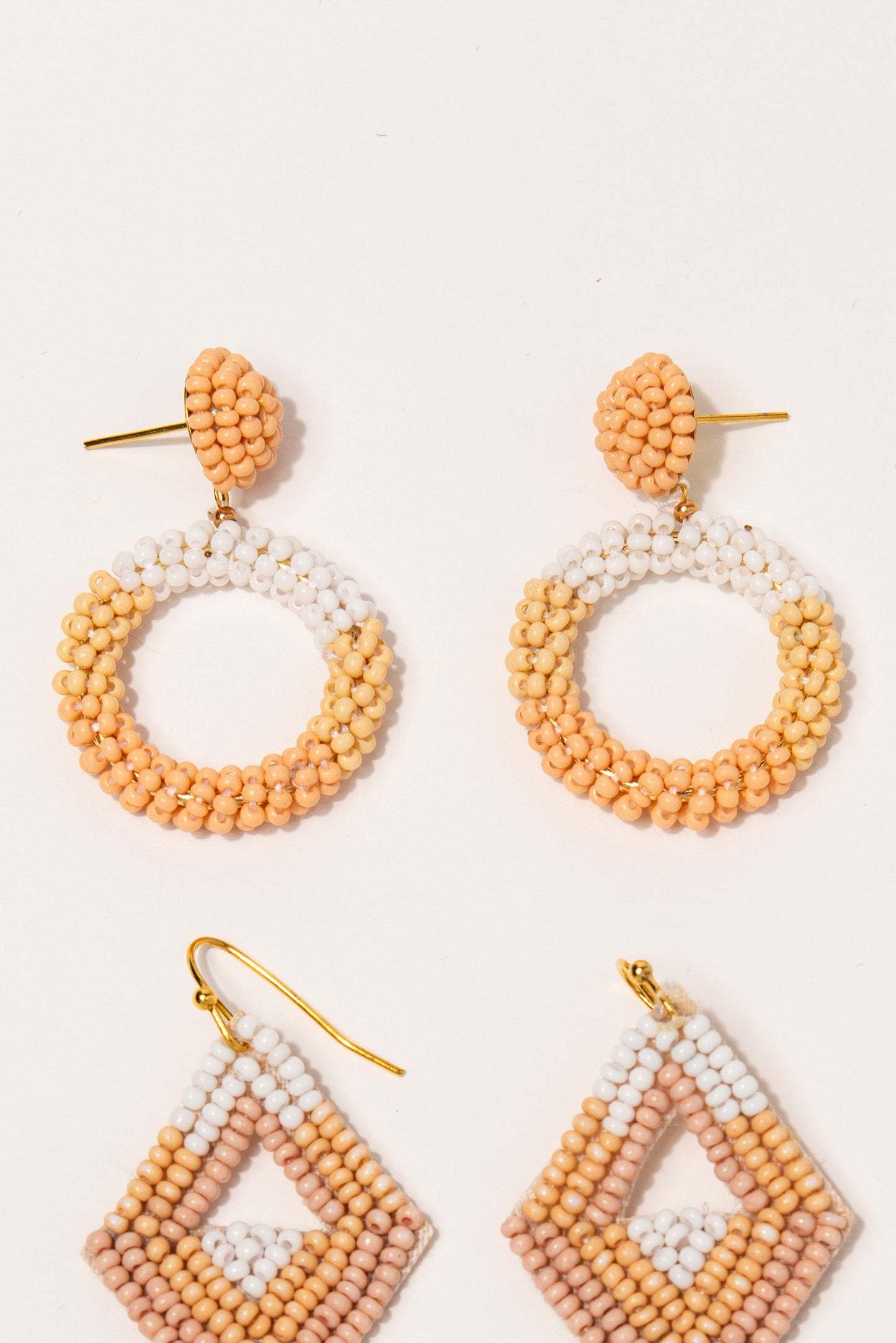 Maya Beaded Dangle Earrings