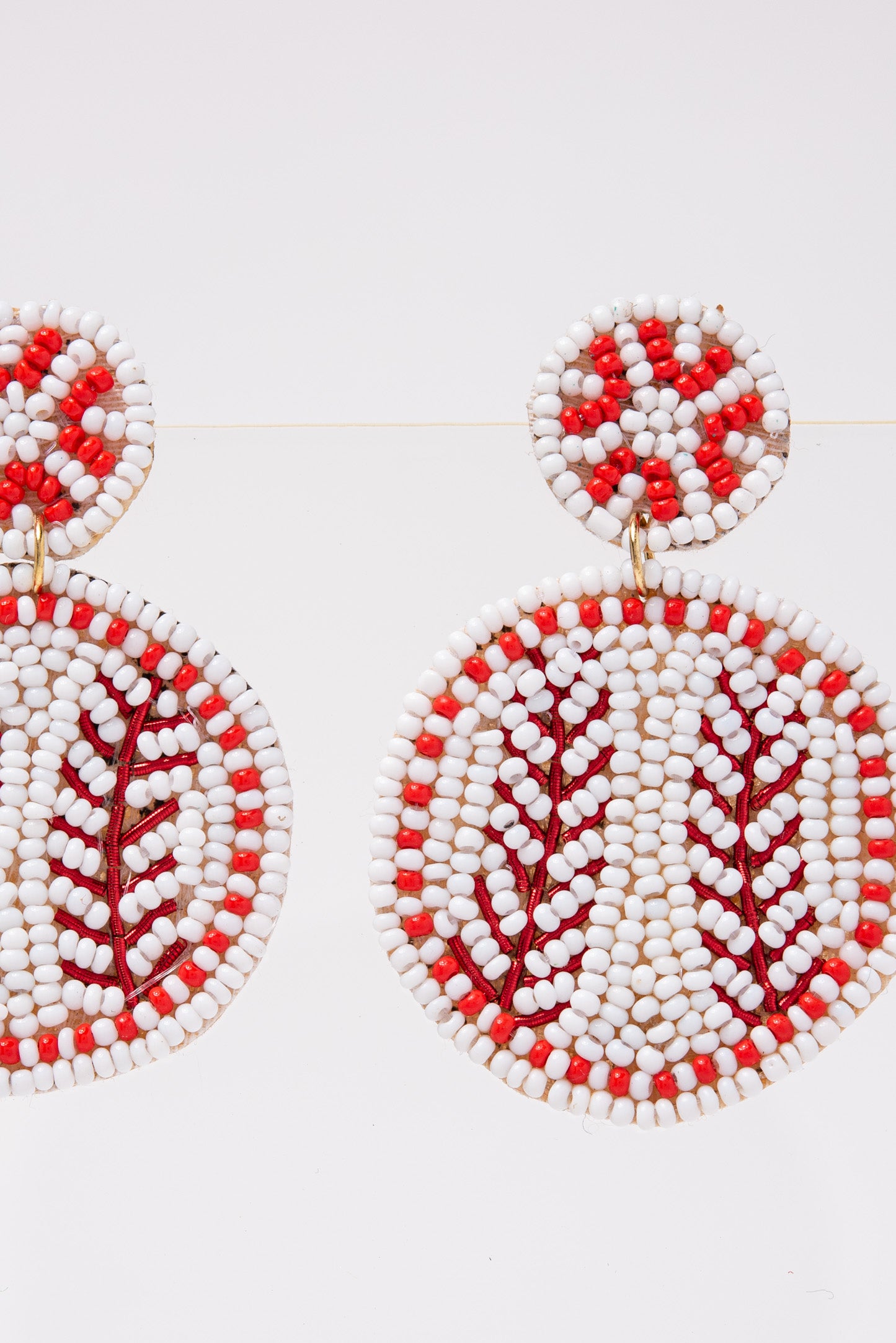 Baseball Game Day Dangle Earrings