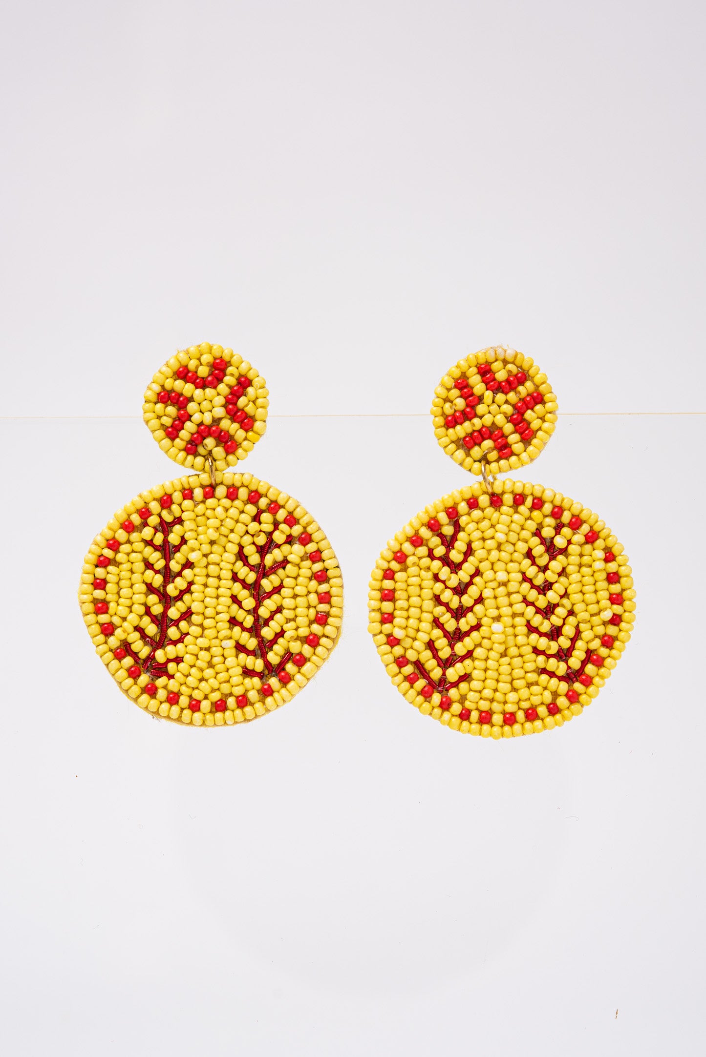 Softball Game Day Dangle Earrings