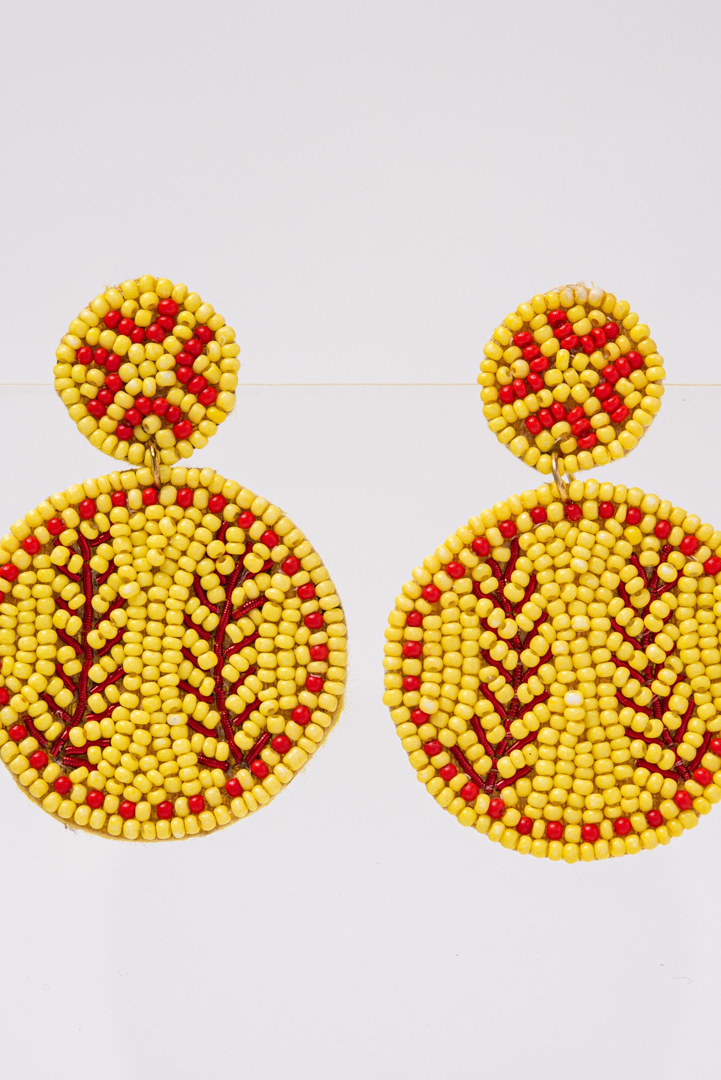 Softball Game Day Dangle Earrings