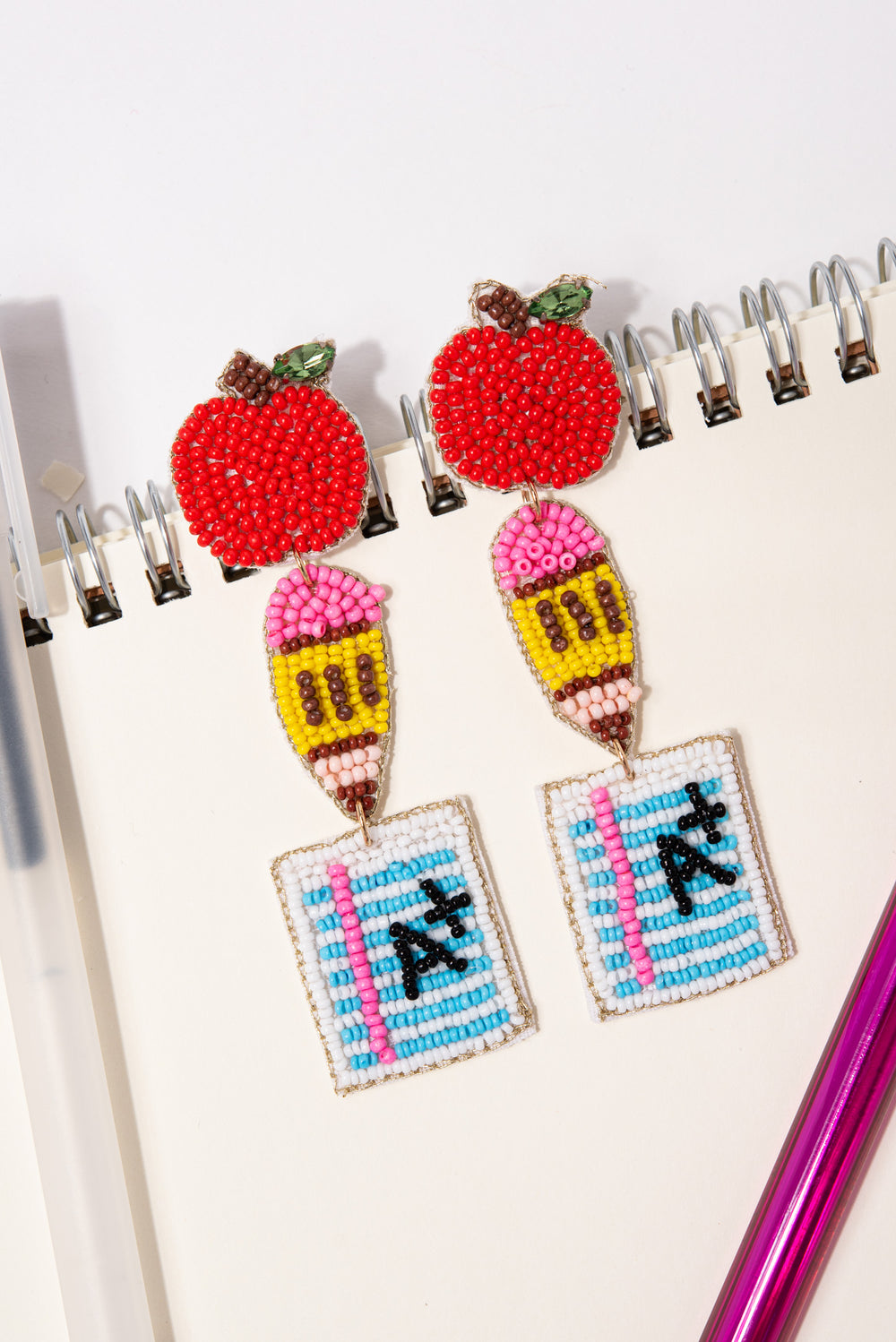 A PLUS Dangle Earrings
