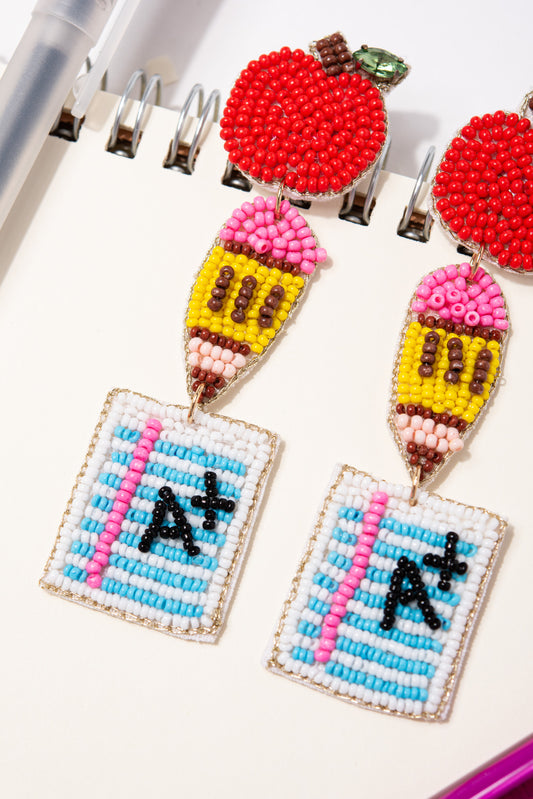 A PLUS Dangle Earrings
