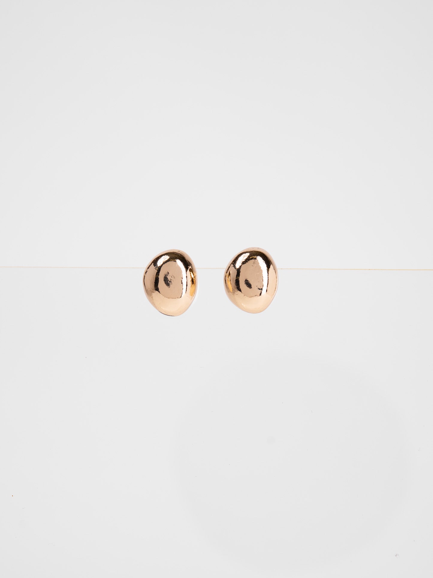 Sage Small Raindrop Stud Earrings