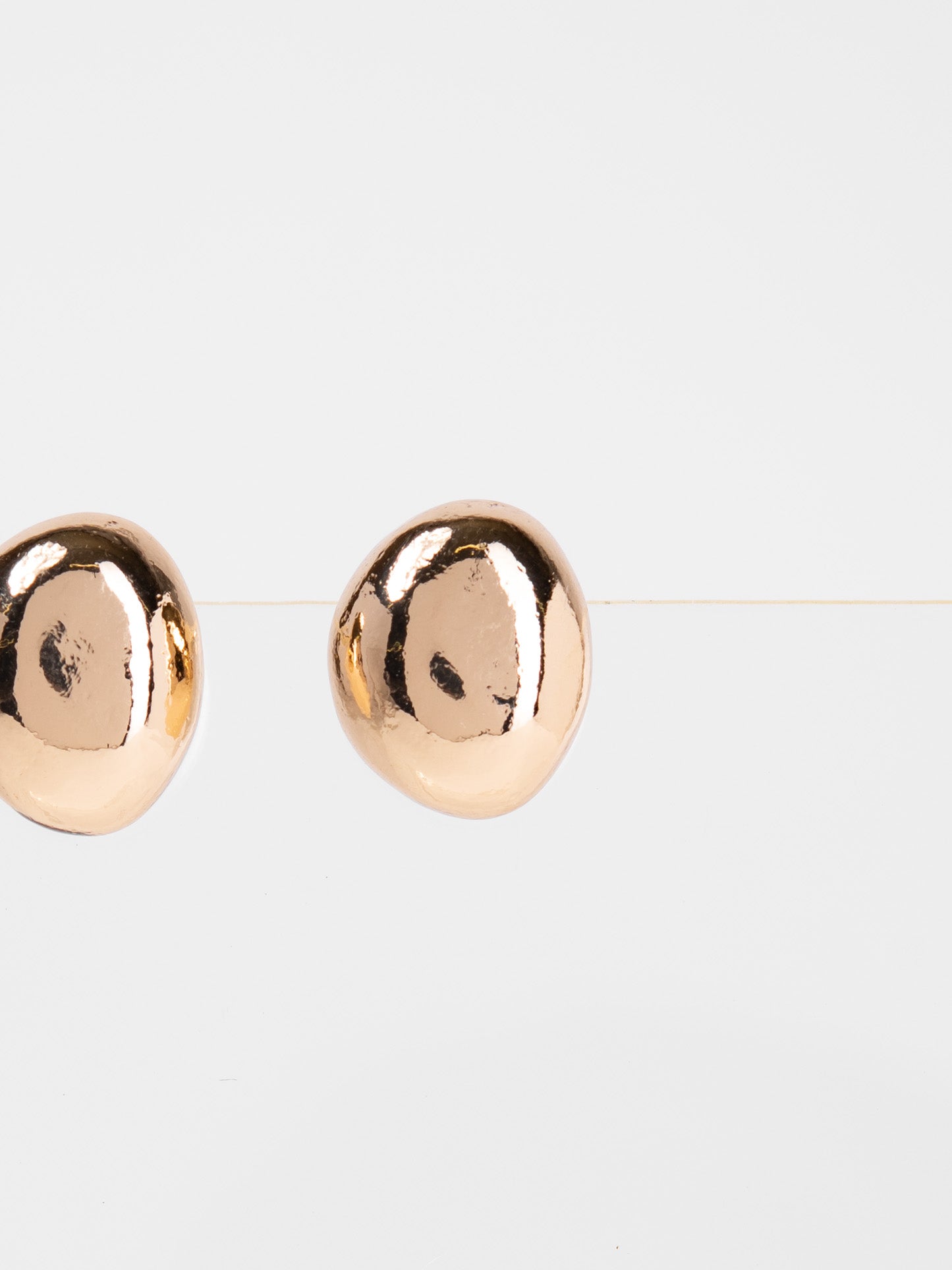 Sage Small Raindrop Stud Earrings