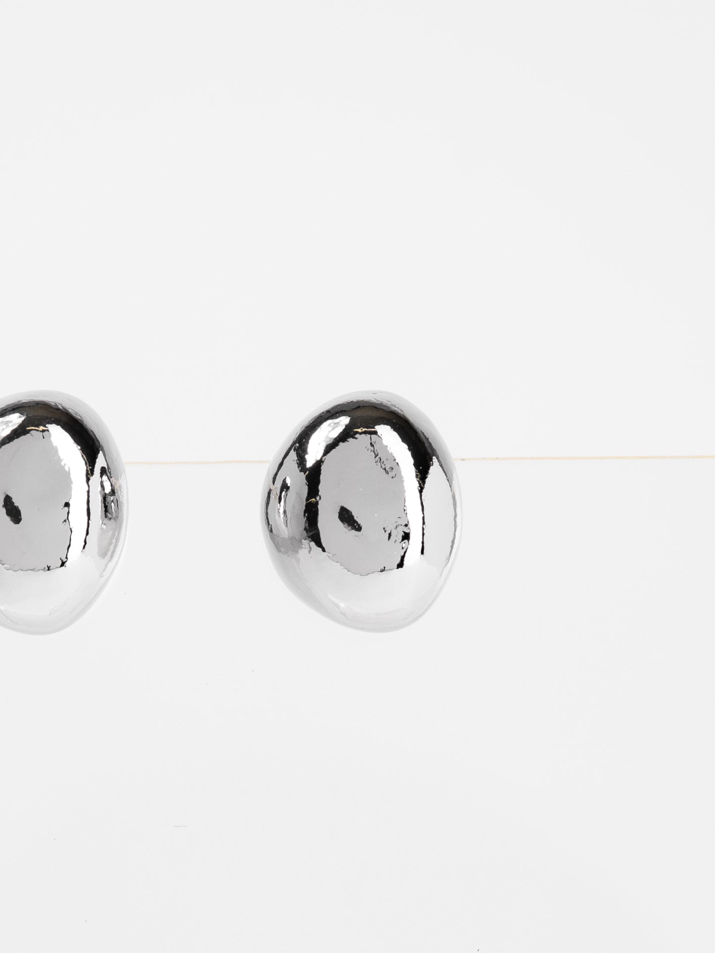 Sage Small Raindrop Stud Earrings