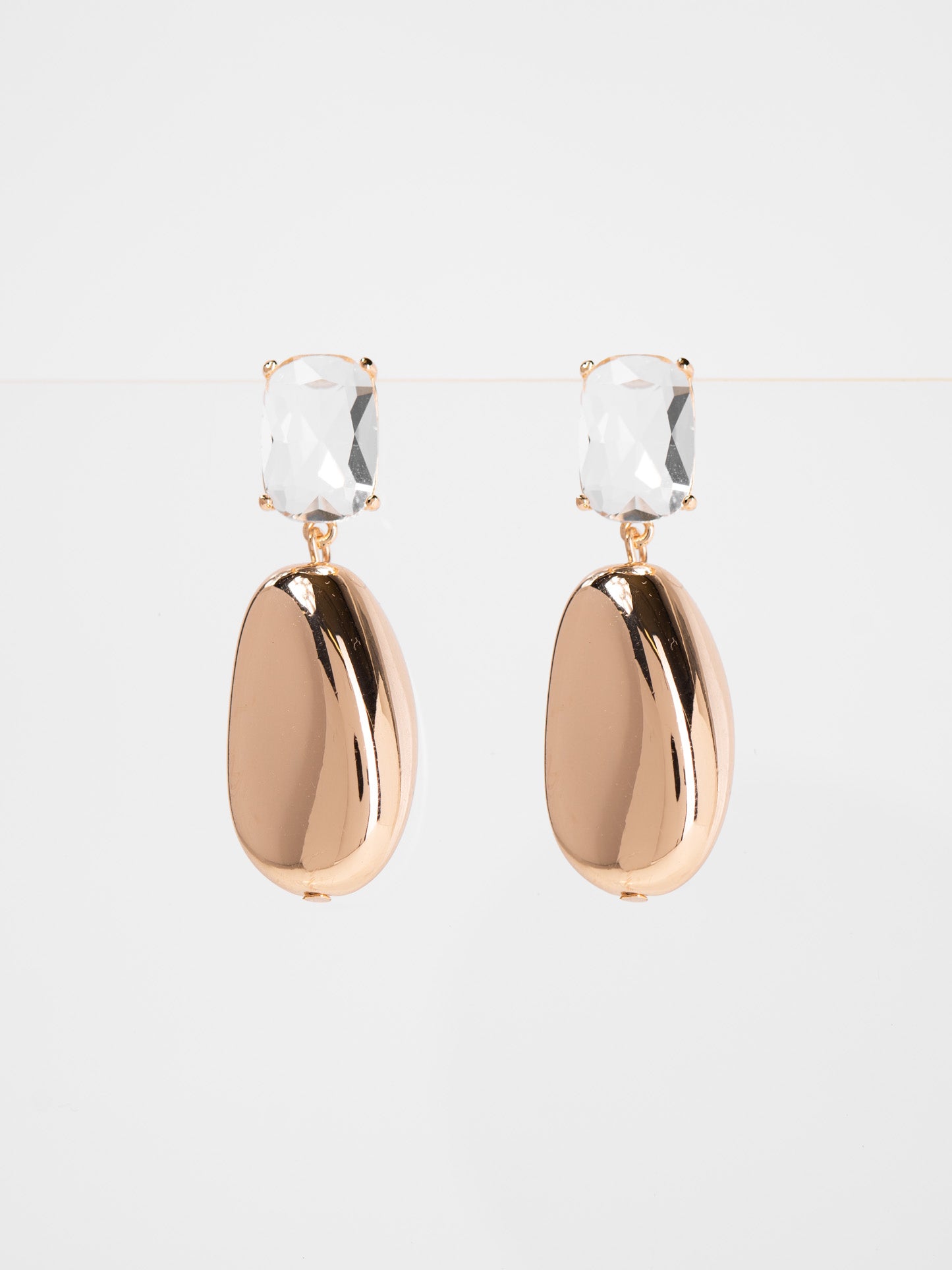 Magnolia Abstract Dangle Earrings