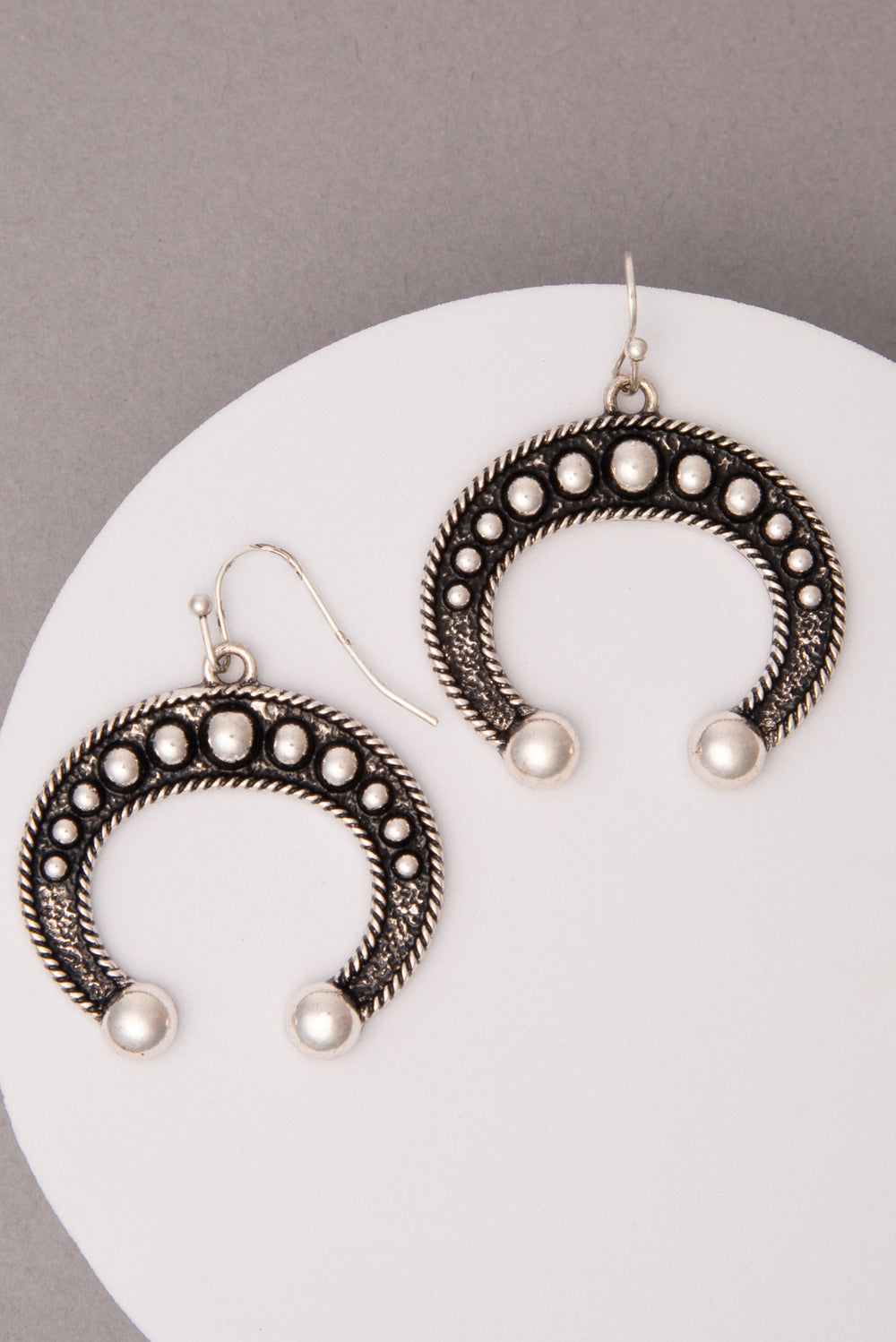 Chloe Western Squash Blossom Dangle Earrings