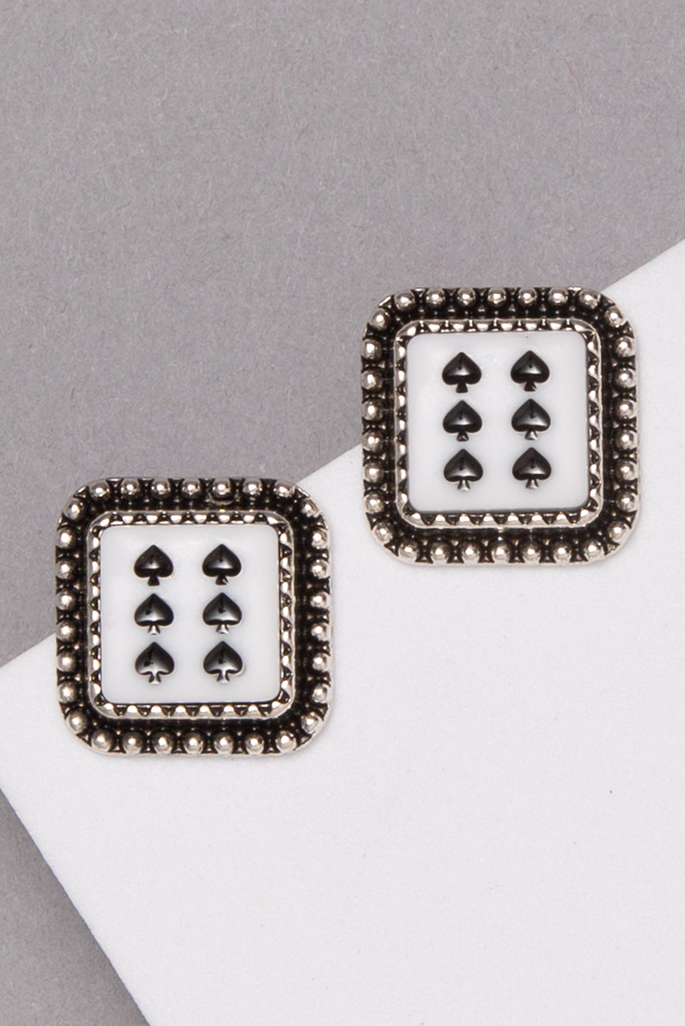 Mya Spade Dice Earrings