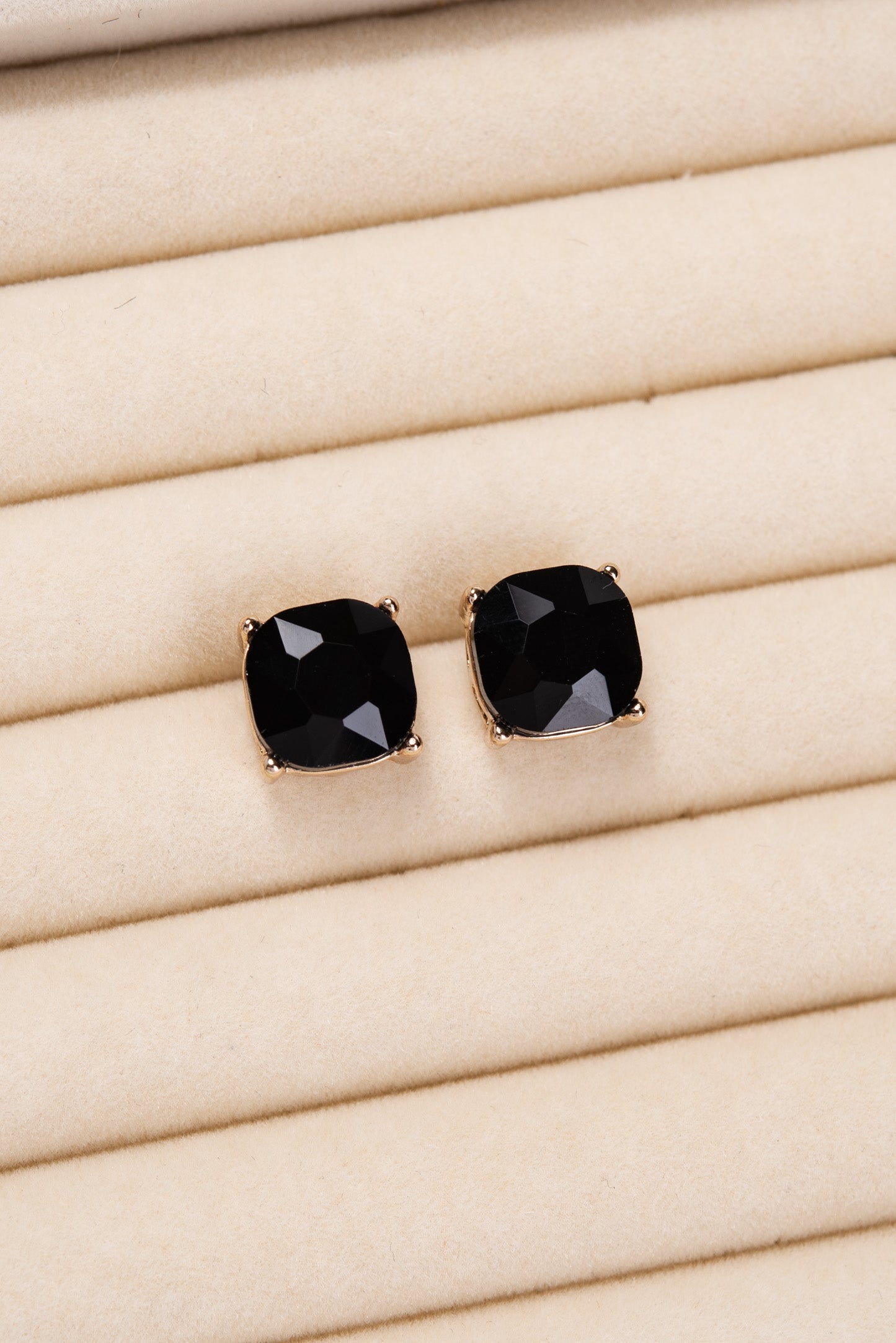 Aaliyah 10MM Crystal Cushion Post Earrings