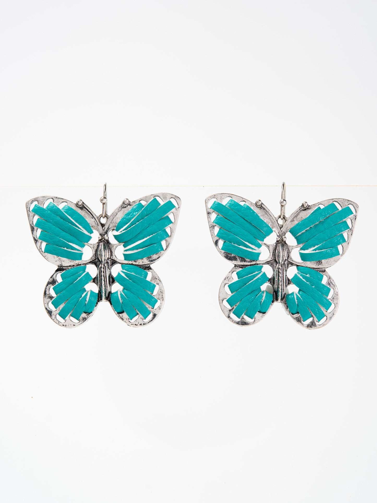 Nebula Western Wrapped Butterfly Drop Earrings