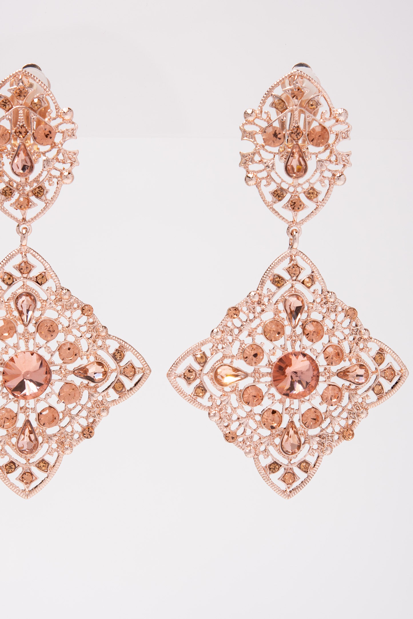 Athena Crystal Dangle Earrings