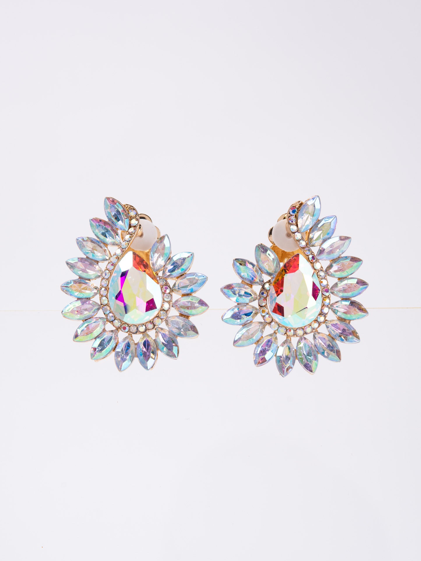 Delany Statement Spider Clip-On Earrings
