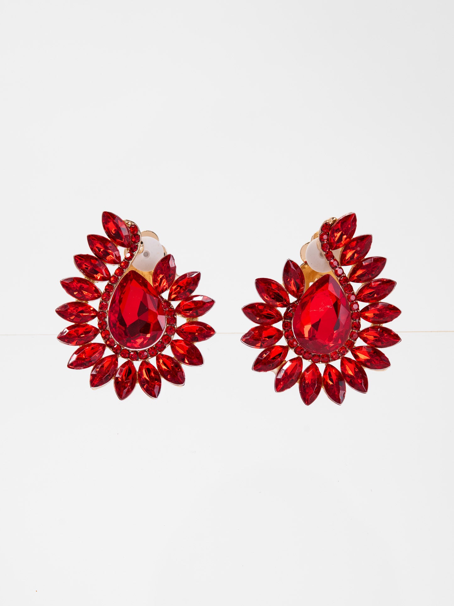 Delany Statement Spider Clip-On Earrings