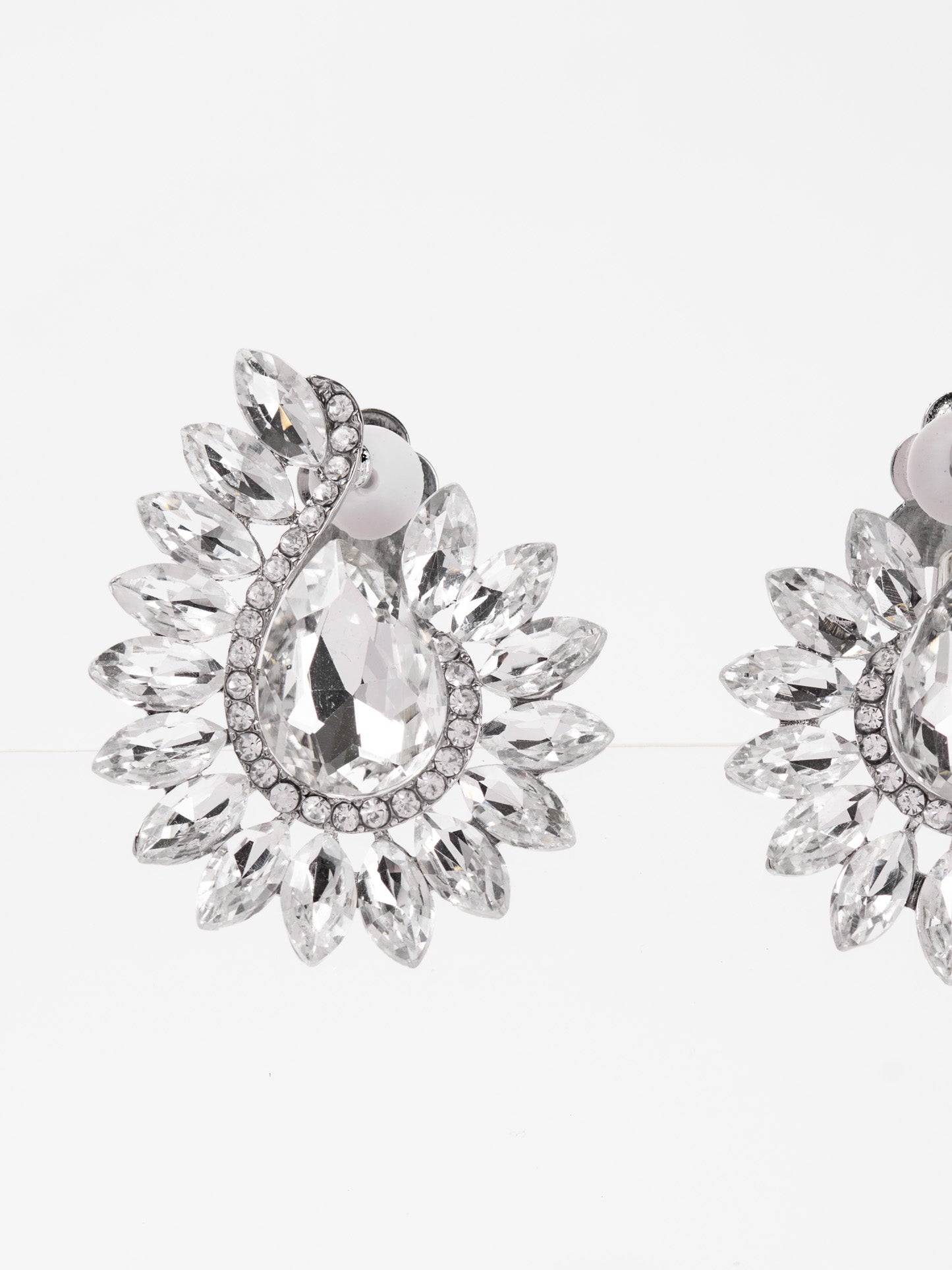 Delany Statement Spider Clip-On Earrings