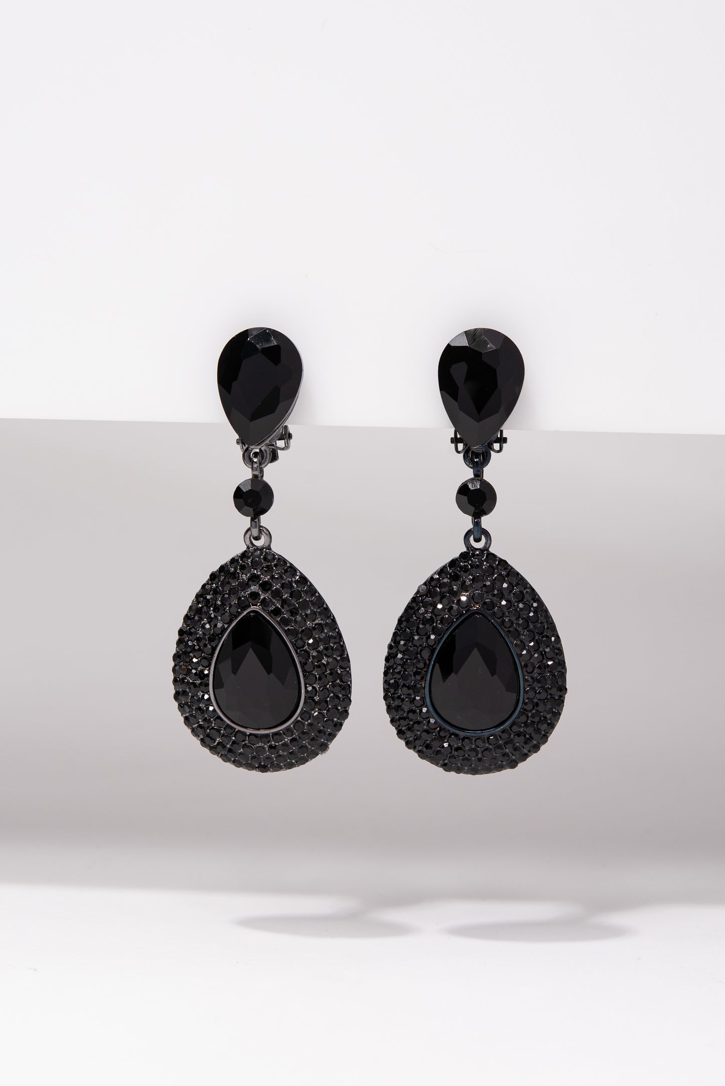 Adalira Rhinestone Clip-on Earrings