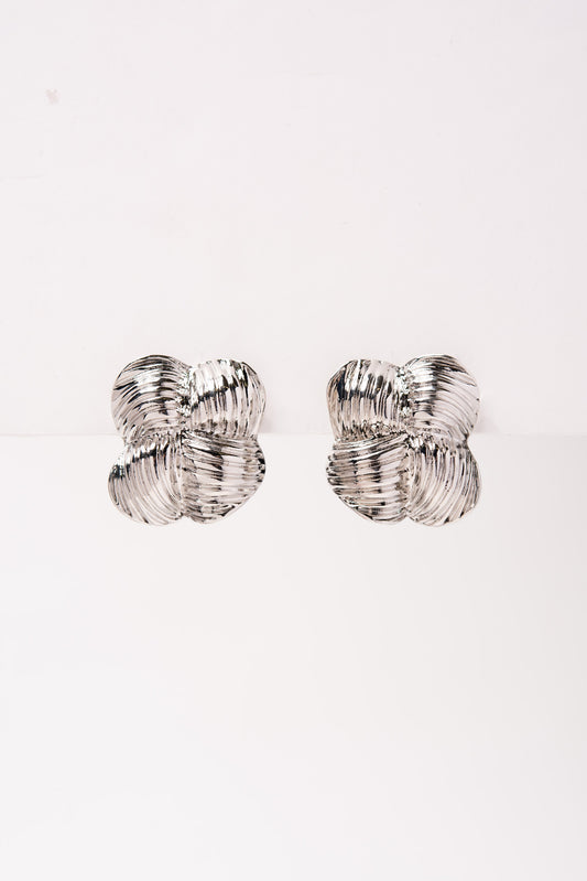 Charlotte Knot Clip-on Earrings