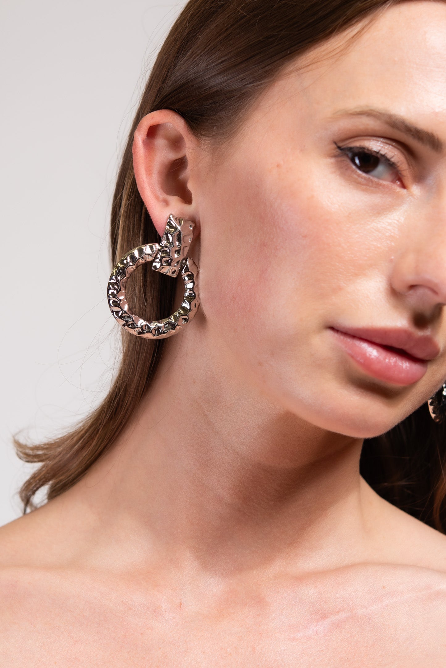 Madison Boho Door Knocker Clip-On Earrings