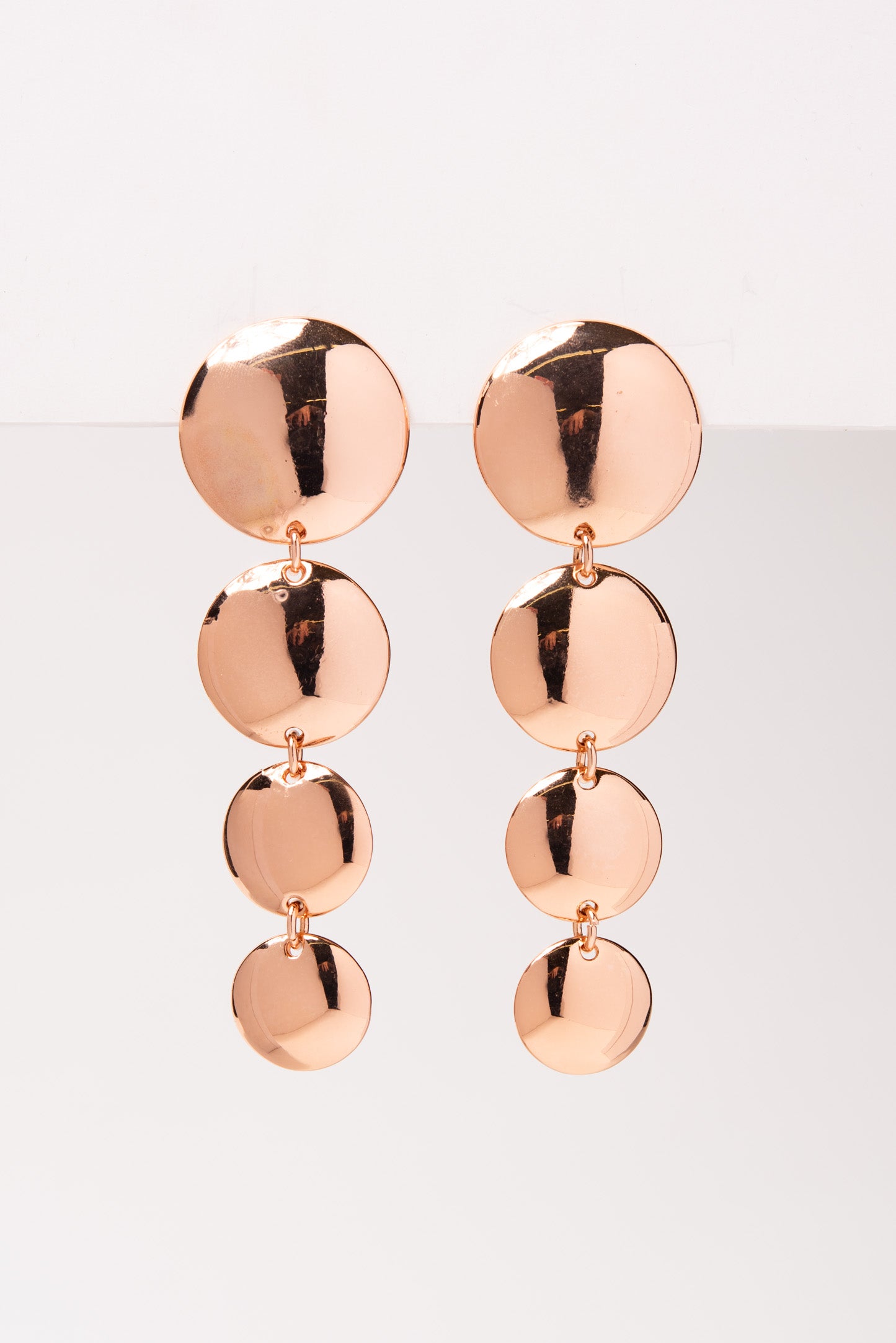 Ivy Multi Disc Clip-On Earrings