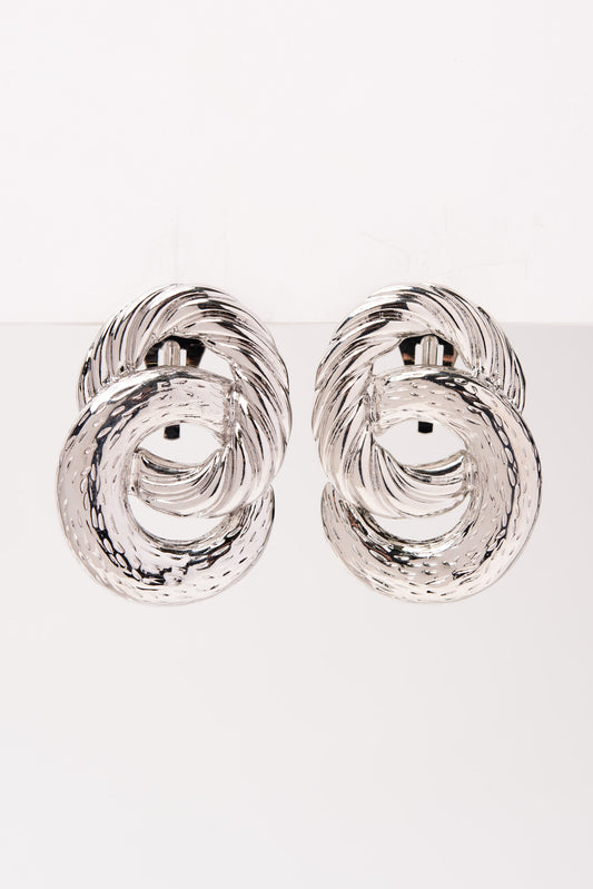 Ariella Metal Clip-On Earrings