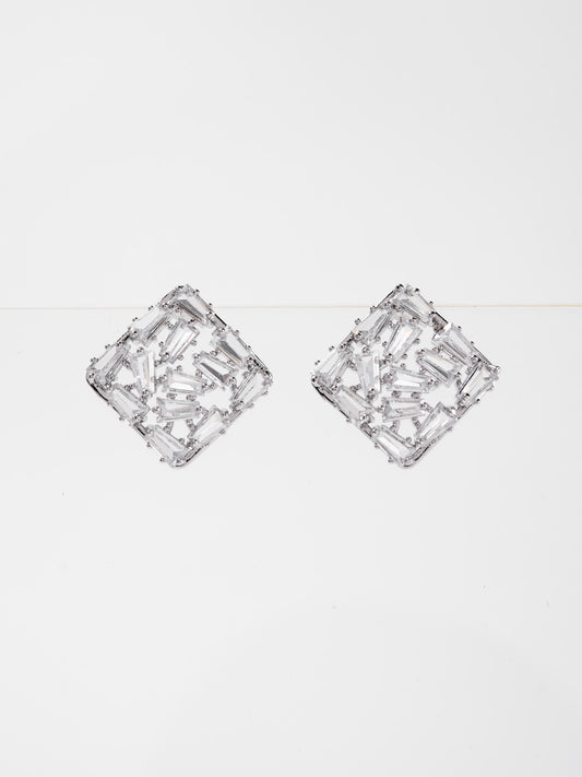 Penelope CZ Stud Minimal Earrings