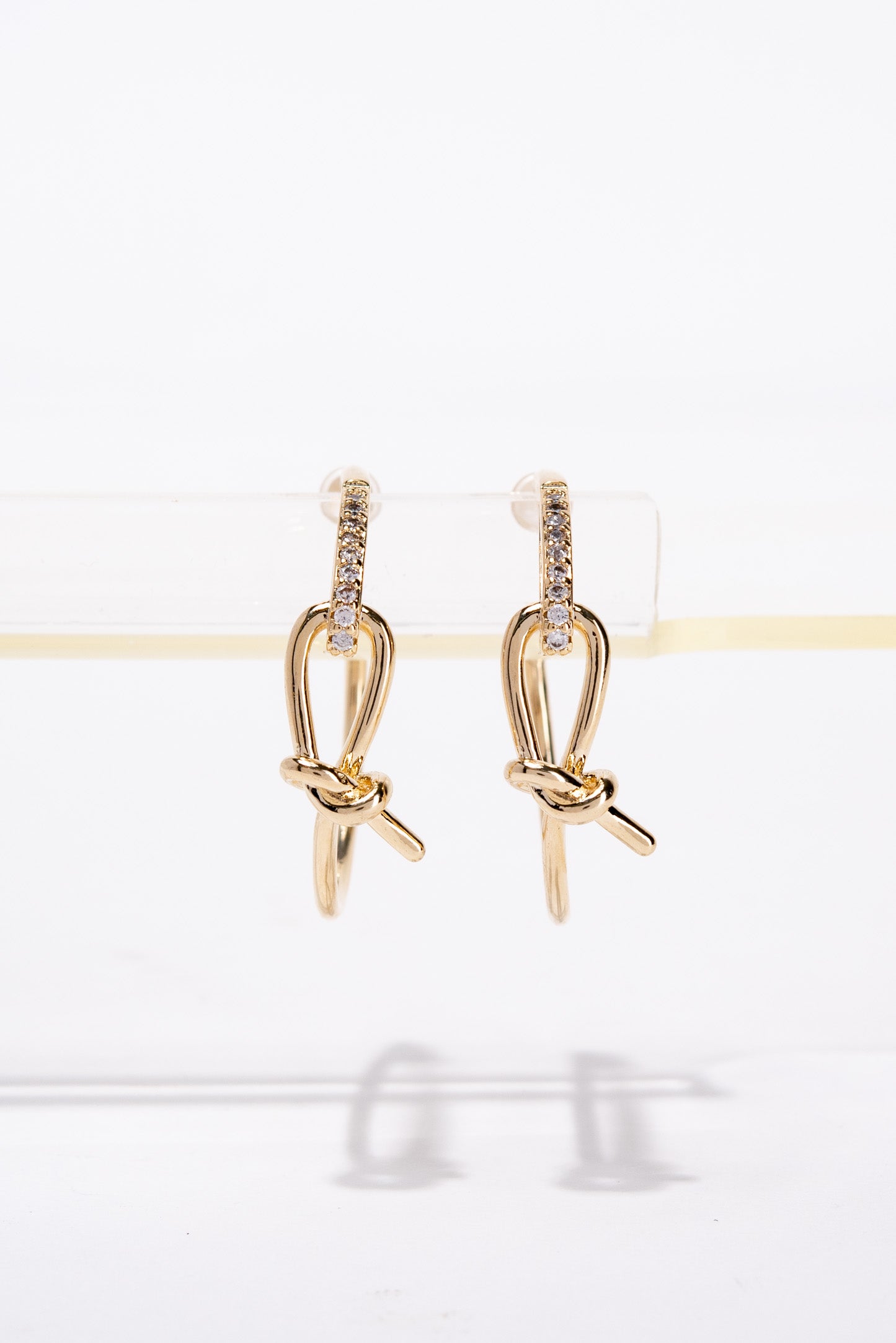Alice Knot Hoop Earrings