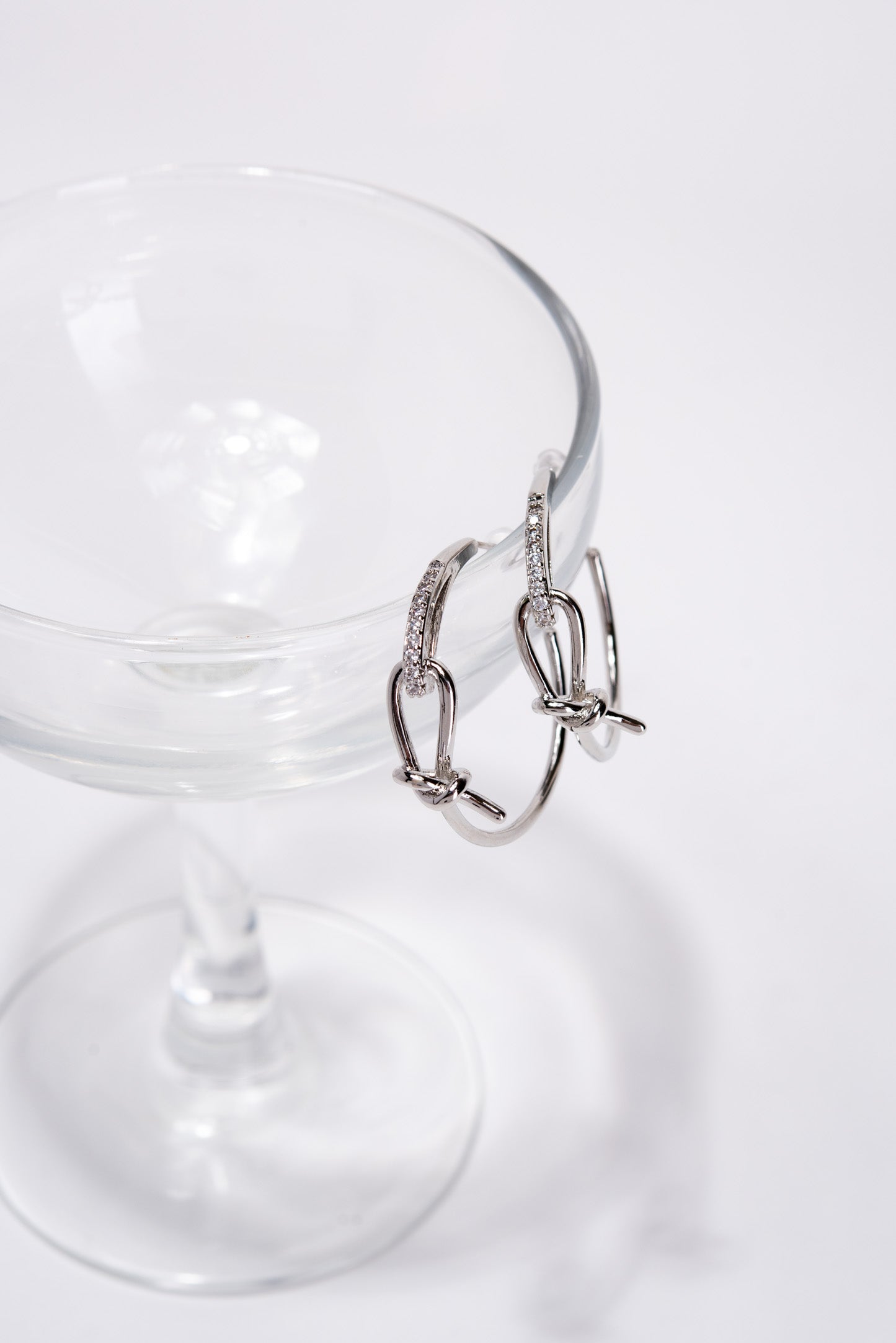 Alice Knot Hoop Earrings