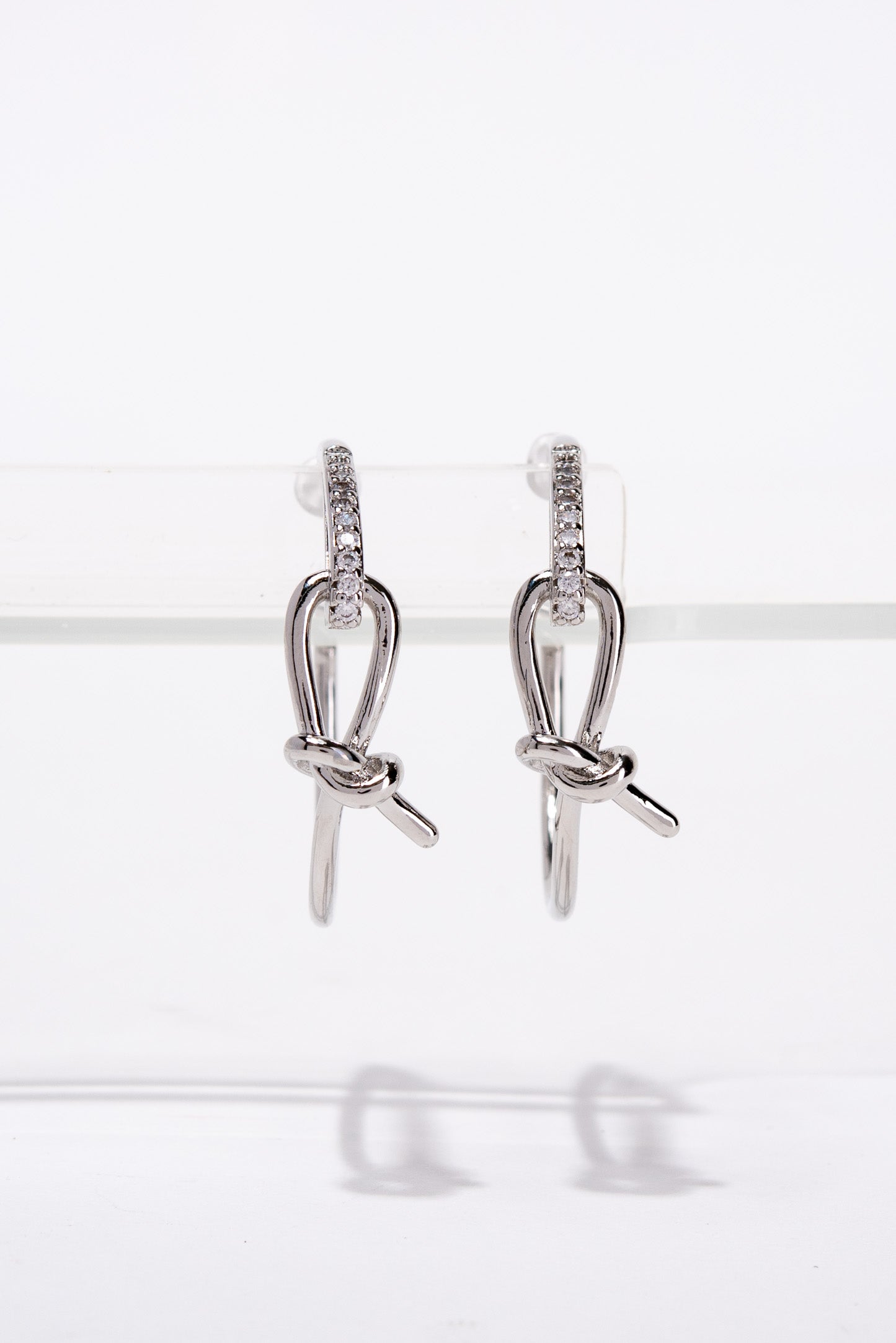 Alice Knot Hoop Earrings