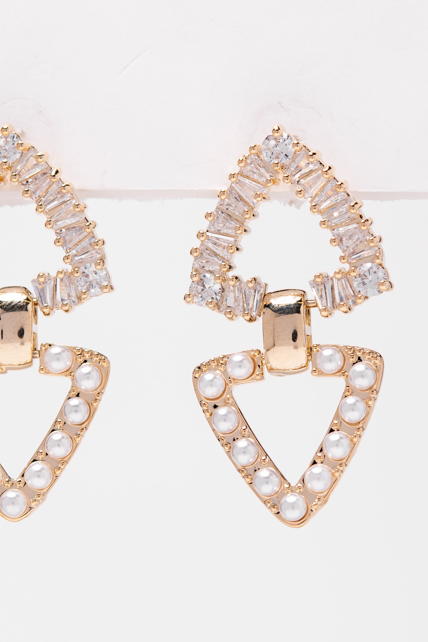 Willow CZ & Pearl Earrings