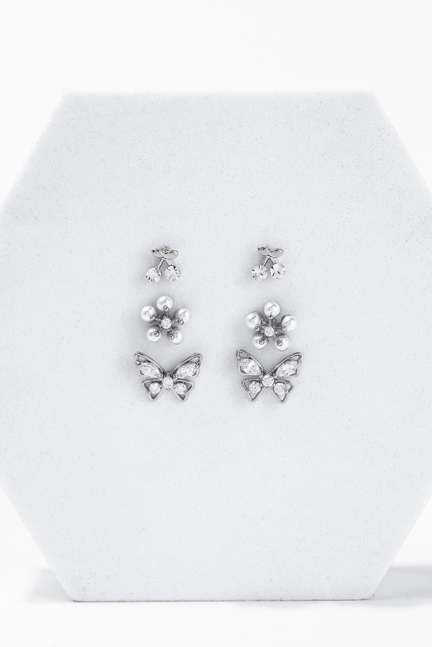 Kendall 3 Stud Earring Set
