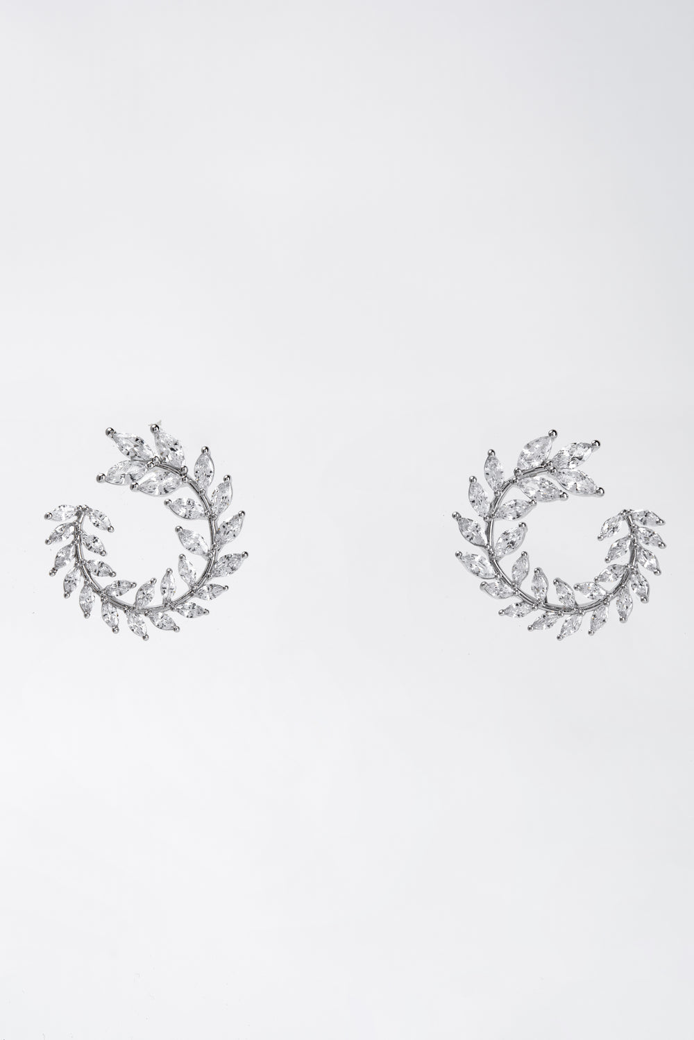 Milani Vine CZ Post Earrings