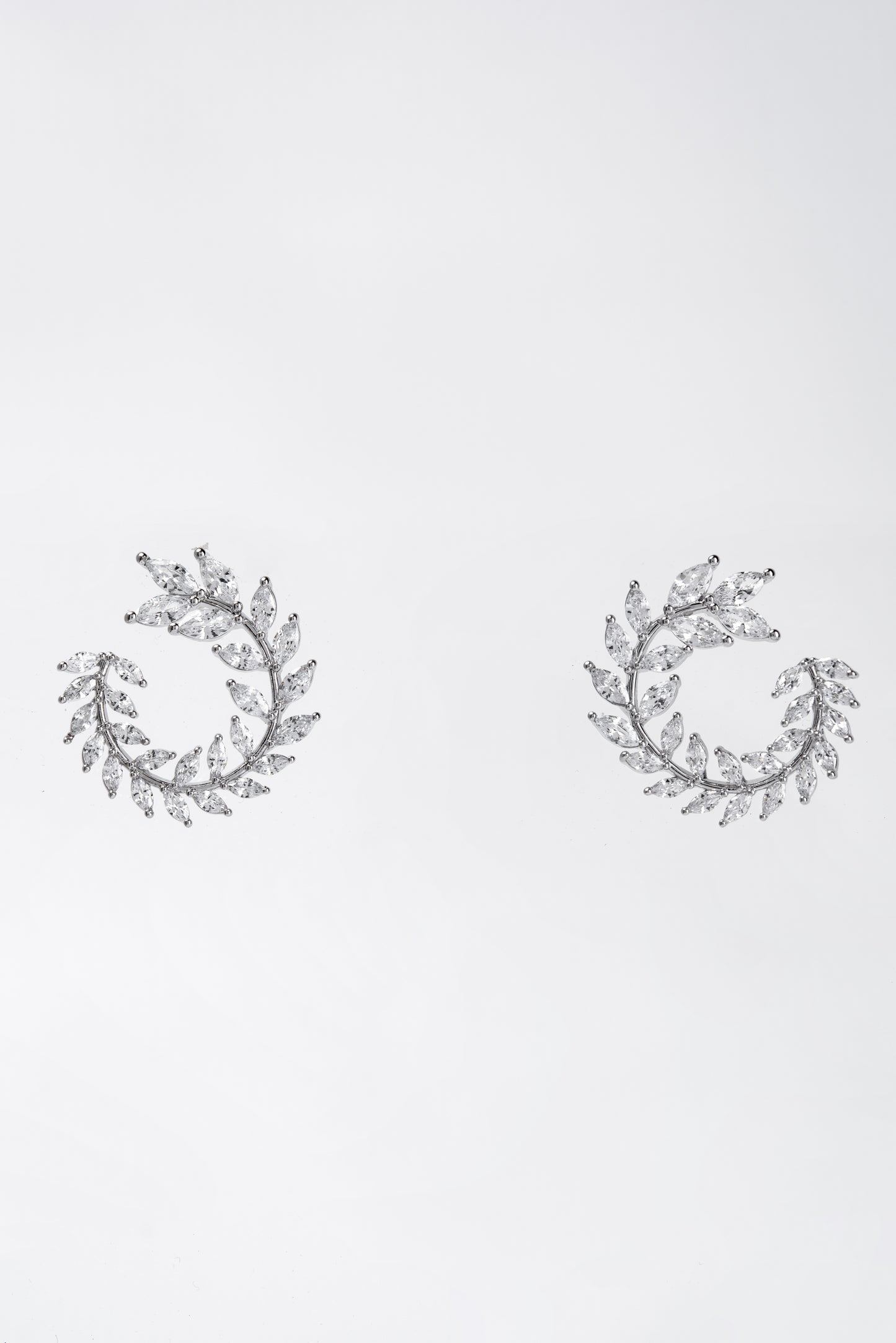 Milani Vine CZ Post Earrings