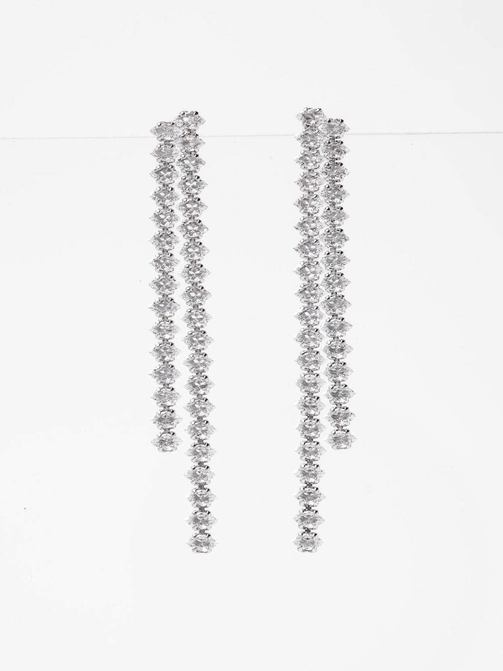 Melania Zircon Stone Dangle Earrings