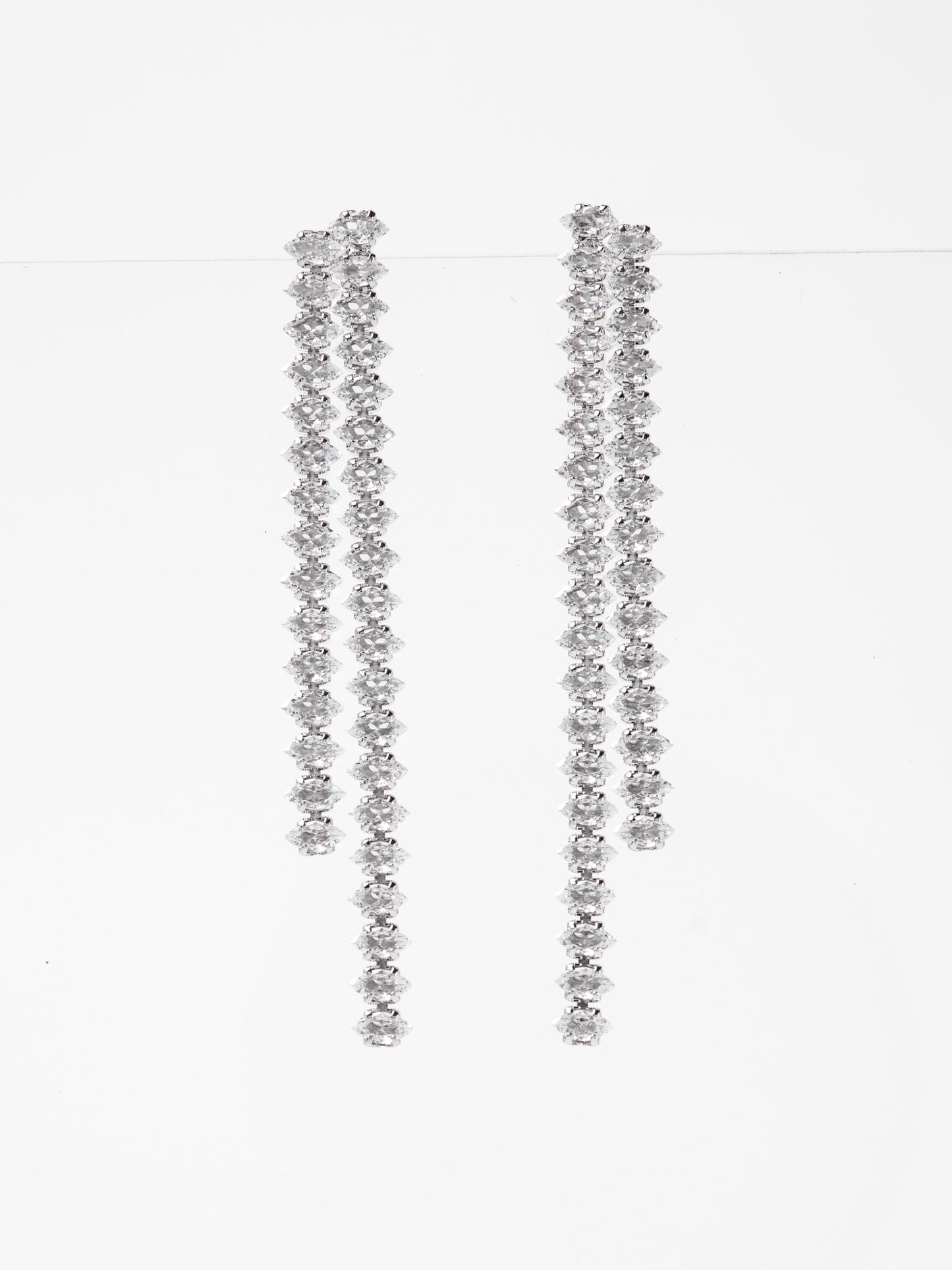 Melania Zircon Stone Dangle Earrings