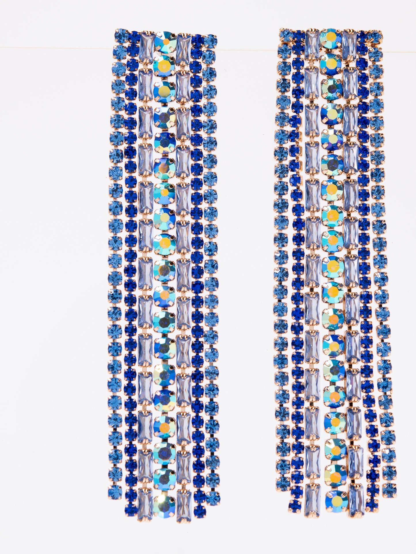 Stella Statement Drop Rhinestone Earrings